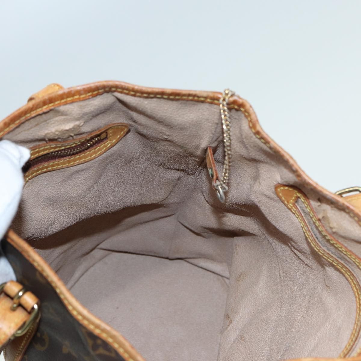 Louis Vuitton Bucket Brown Canvas Shoulder Bag (Pre-Owned) Size ONE SIZE - 18 Thumbnail
