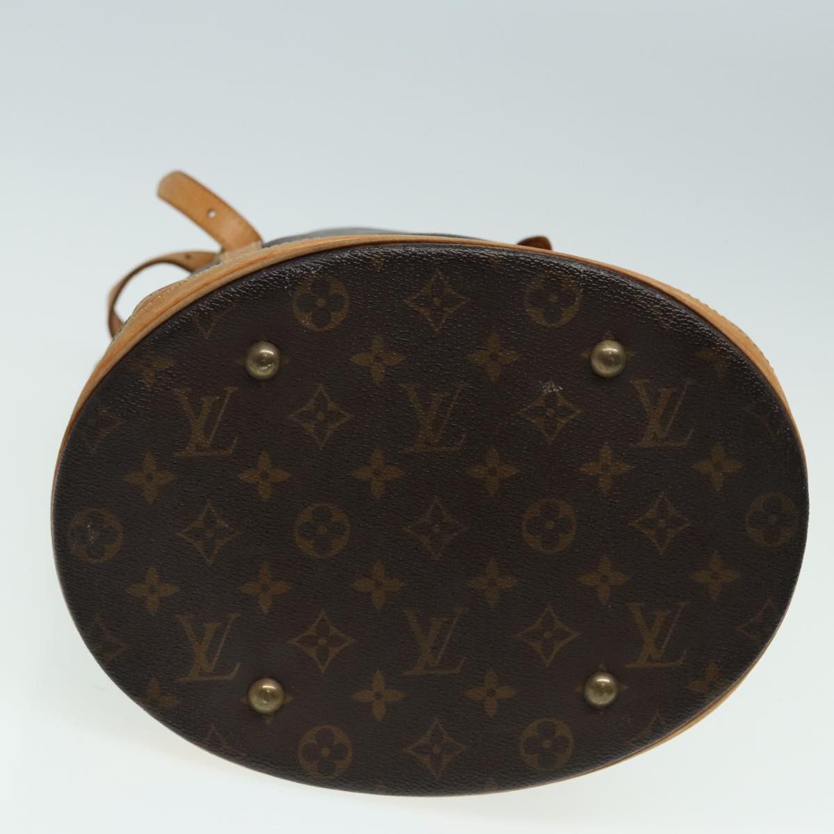 Louis Vuitton Bucket Brown Canvas Shoulder Bag (Pre-Owned) Size ONE SIZE - 3 Thumbnail