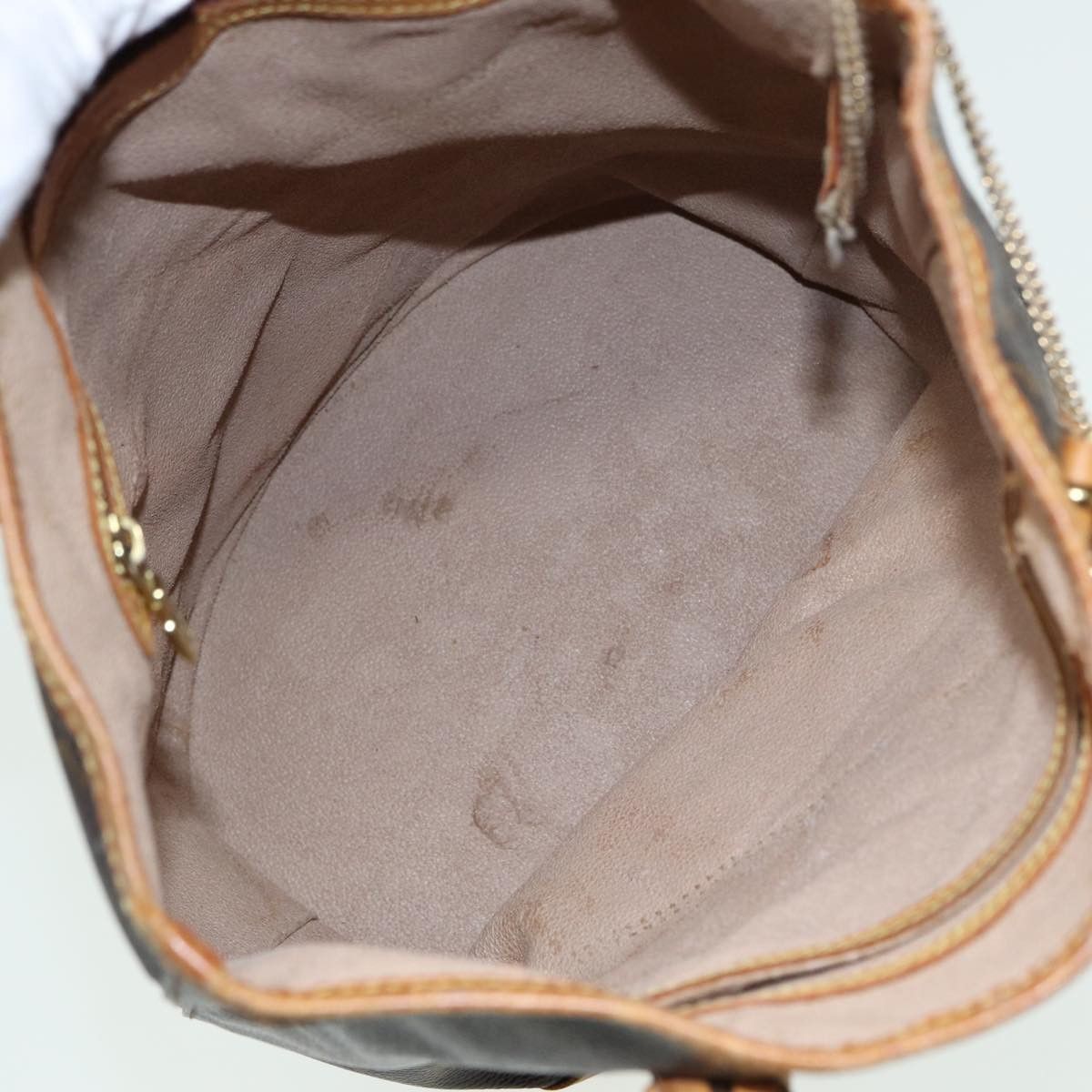 Louis Vuitton Bucket Brown Canvas Shoulder Bag (Pre-Owned) Size ONE SIZE - 5 Thumbnail