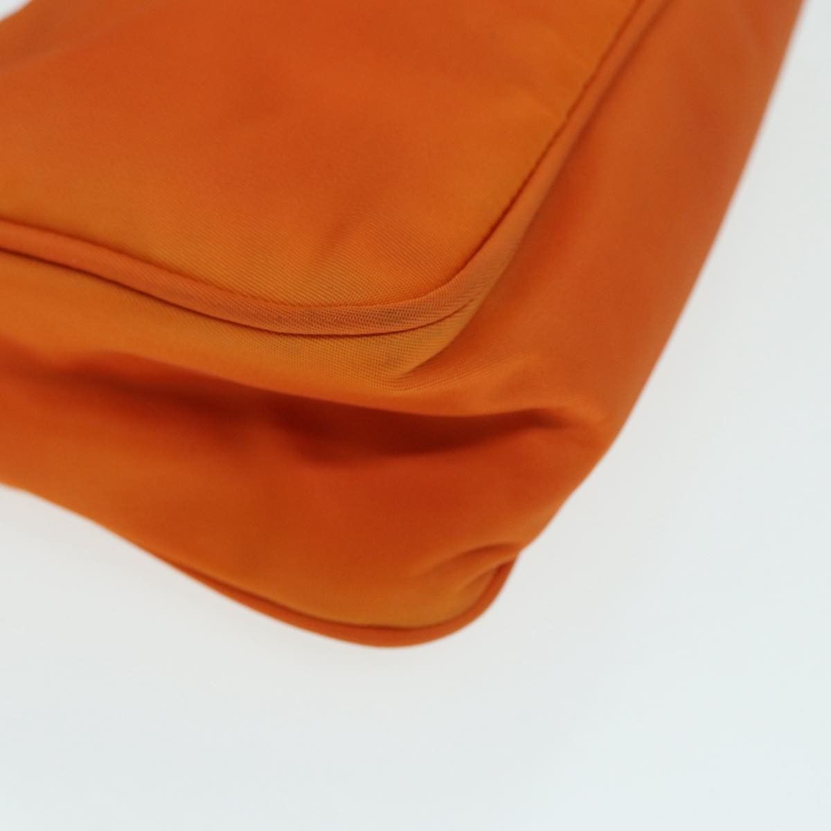 Prada Re-Edition Orange Synthetic Handbag (Pre-Owned) Size ONE SIZE - 7 Thumbnail