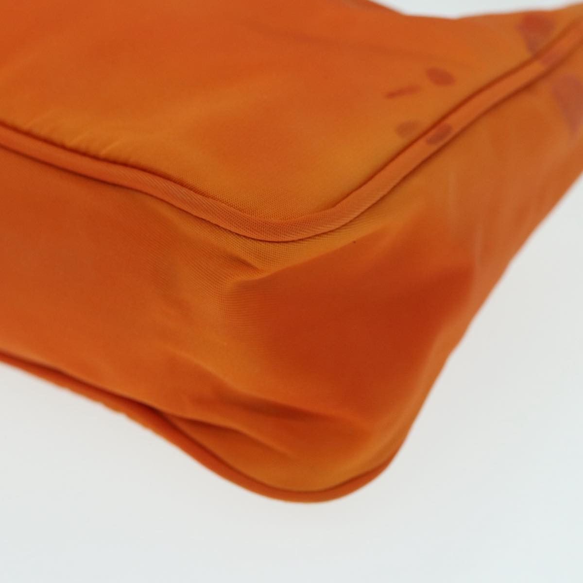 Prada Re-Edition Orange Synthetic Handbag (Pre-Owned) Size ONE SIZE - 8 Thumbnail