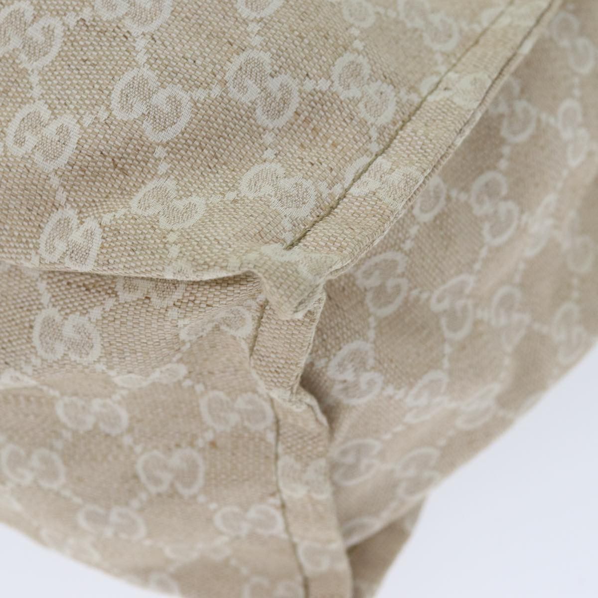 Gucci Cabas Beige Canvas Tote Bag (Pre-Owned) Size ONE SIZE - 16 Thumbnail
