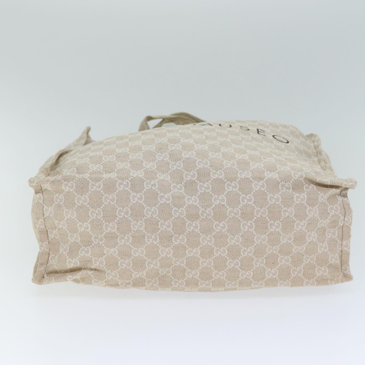 Gucci Cabas Beige Canvas Tote Bag (Pre-Owned) Size ONE SIZE - 3 Thumbnail