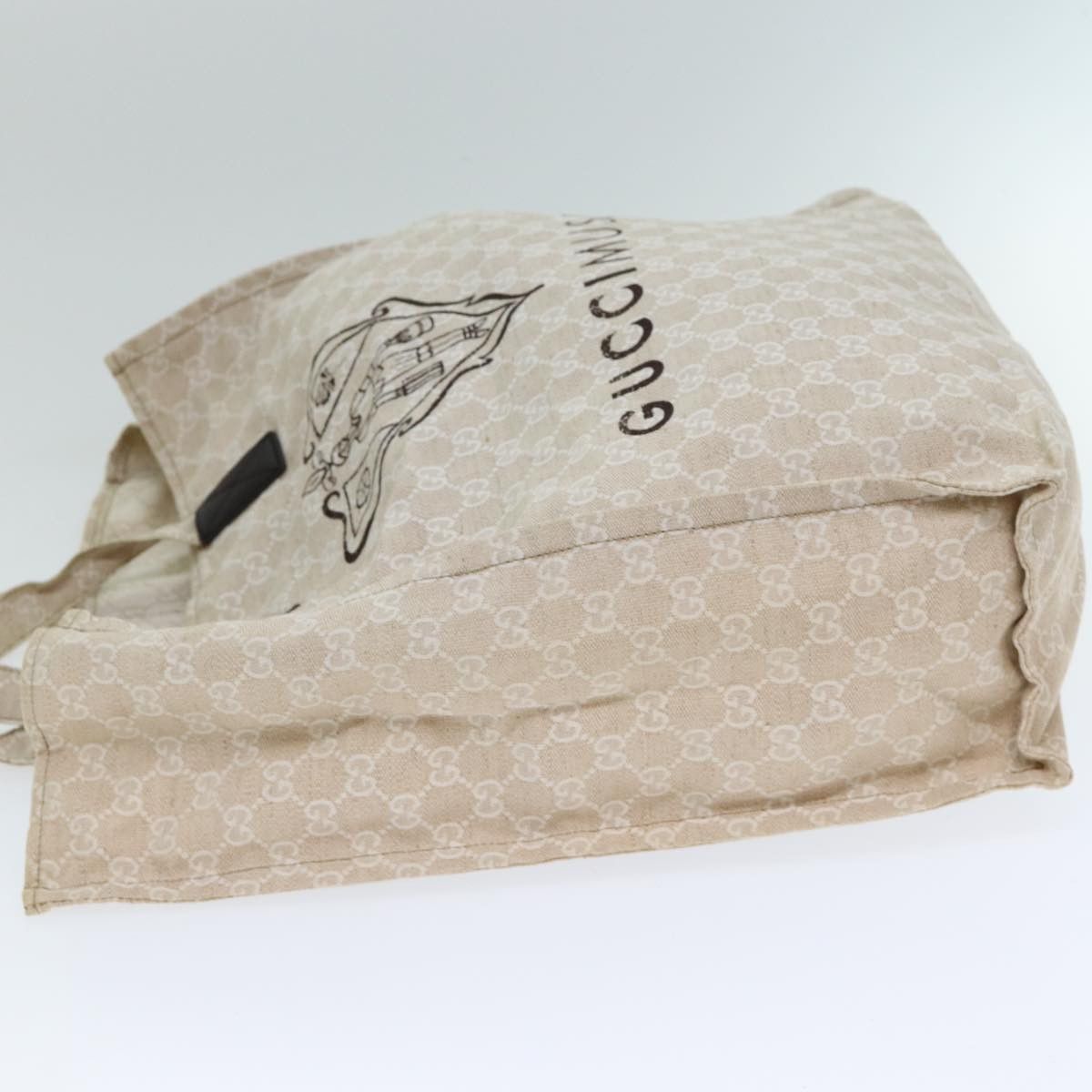 Gucci Cabas Beige Canvas Tote Bag (Pre-Owned) Size ONE SIZE - 11 Thumbnail