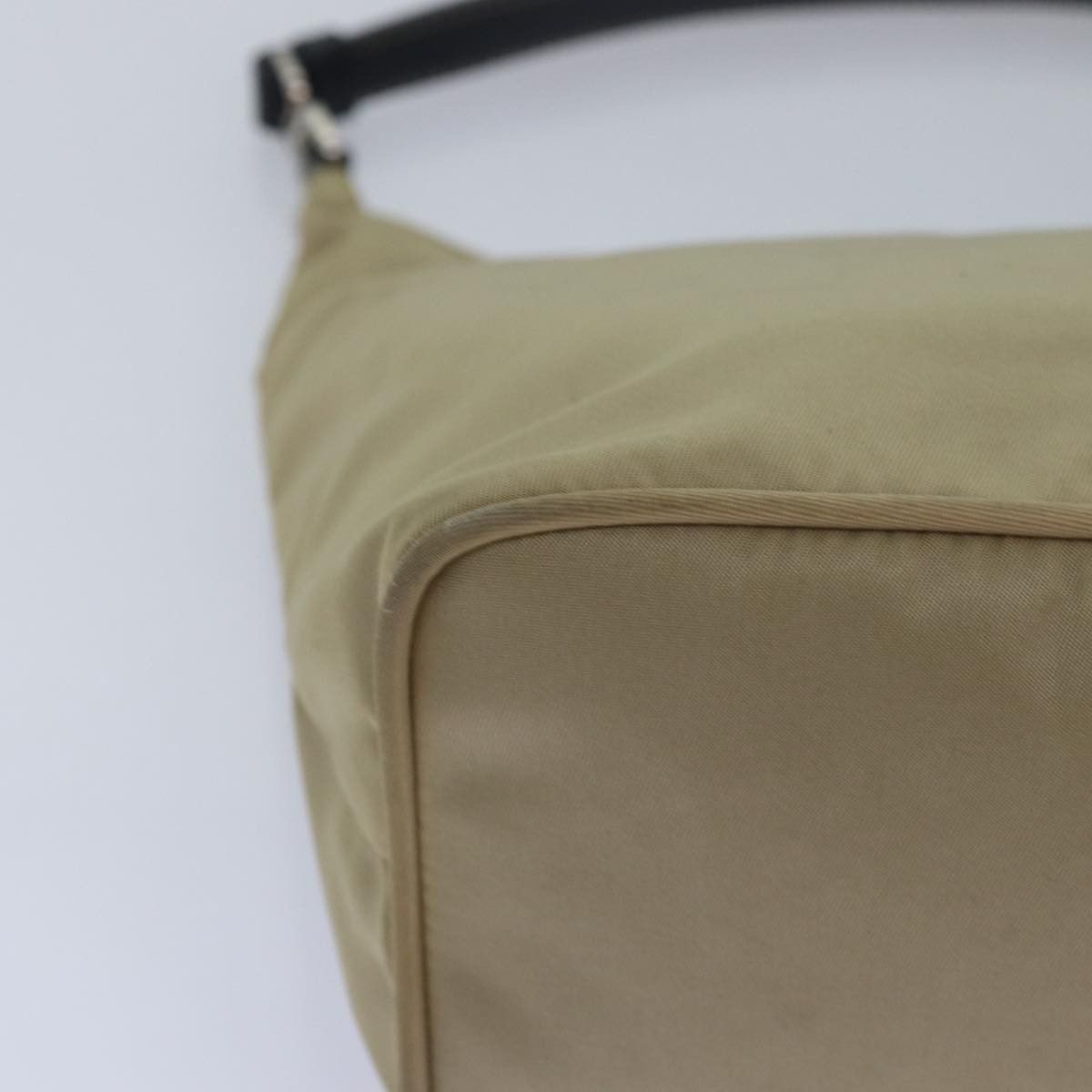 Prada Tessuto Beige Synthetic Shoulder Bag (Pre-Owned) Size ONE SIZE - 15 Thumbnail