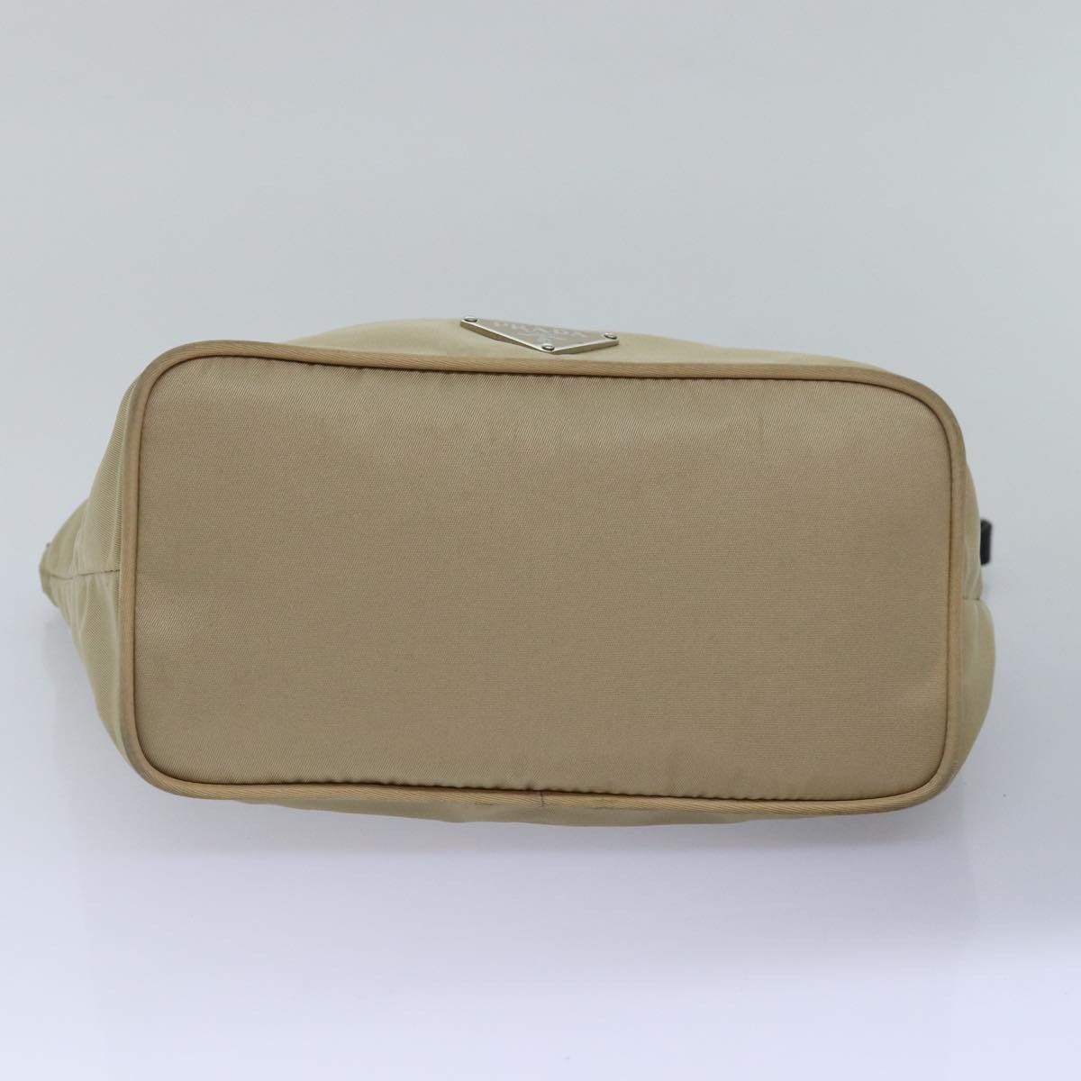 Prada Tessuto Beige Synthetic Shoulder Bag (Pre-Owned) Size ONE SIZE - 3 Thumbnail