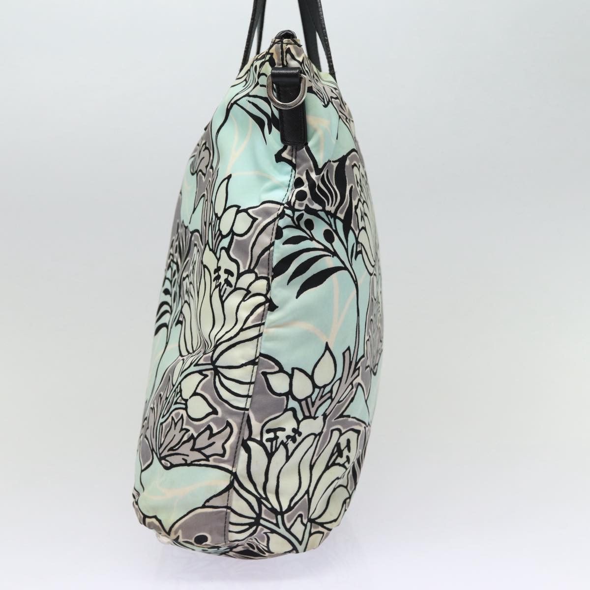 Prada Tessuto Blue Synthetic Tote Bag (Pre-Owned) Size ONE SIZE - 10 Thumbnail