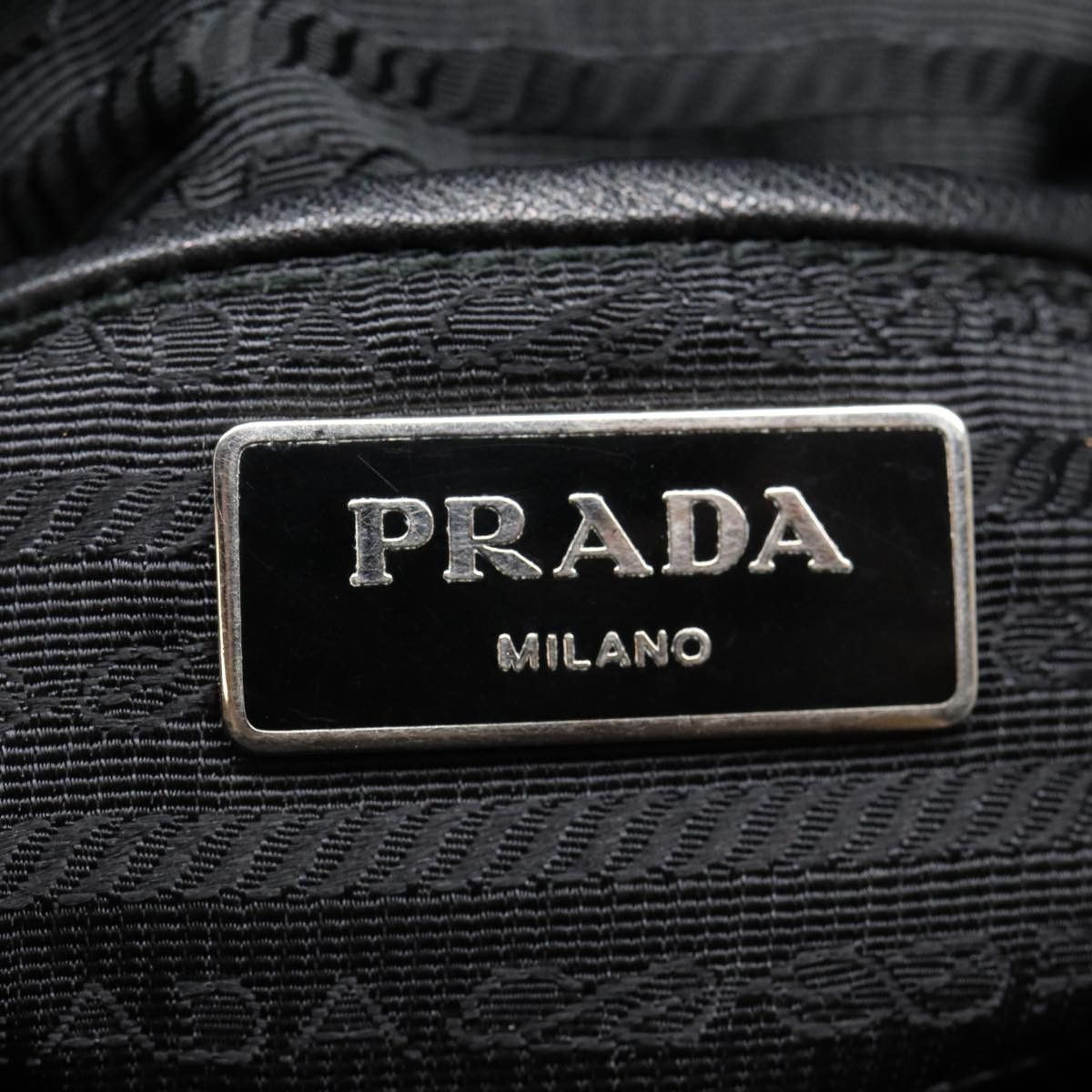 Prada Tessuto Blue Synthetic Tote Bag (Pre-Owned) Size ONE SIZE - 7 Thumbnail