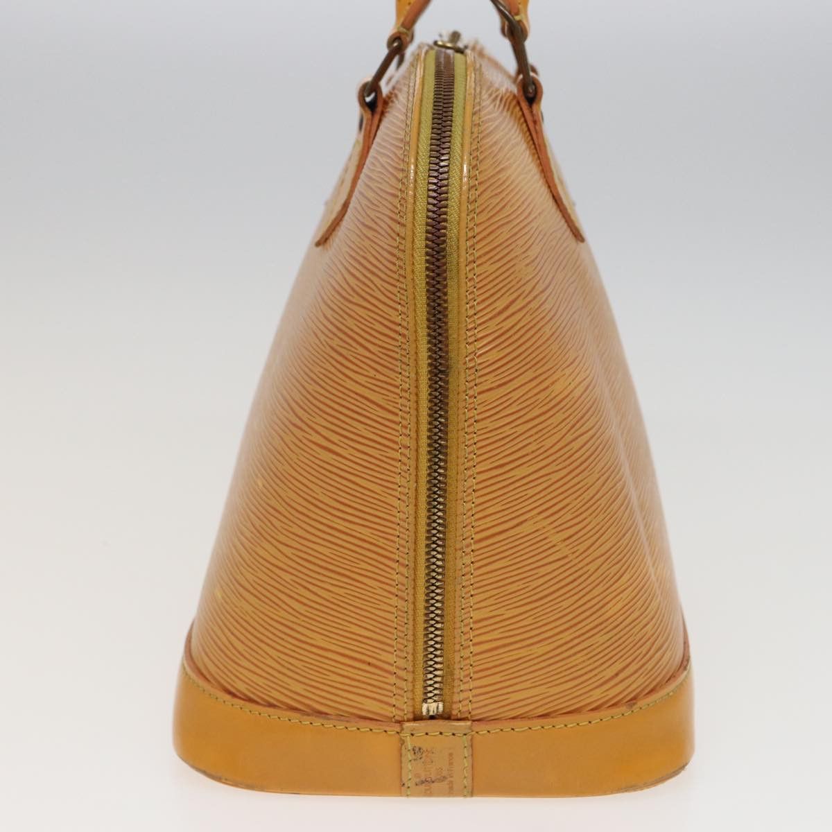 Louis Vuitton Alma Yellow Leather Handbag (Pre-Owned) Size ONE SIZE - 9 Thumbnail