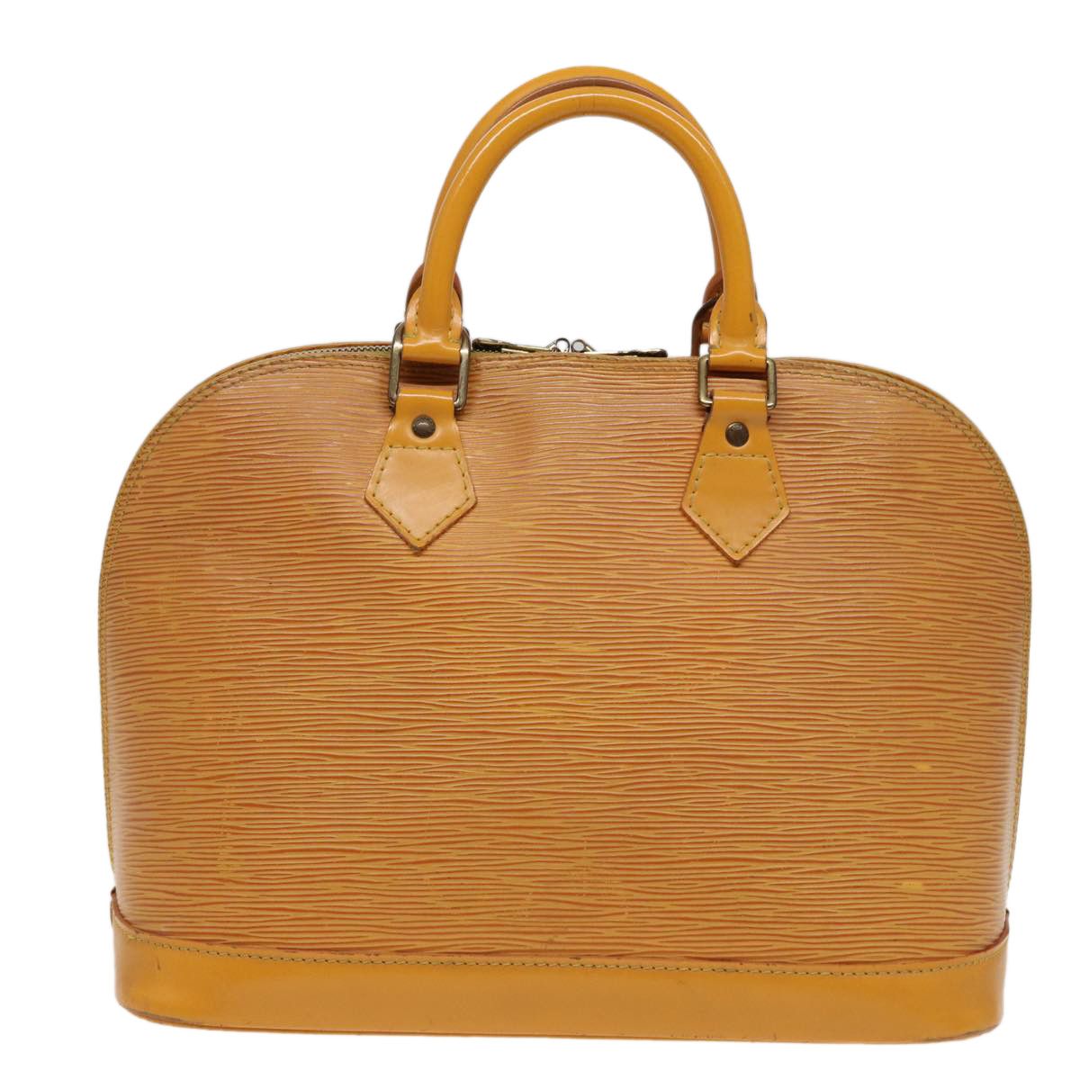 Louis Vuitton Alma Yellow Leather Handbag (Pre-Owned) Size ONE SIZE - 2 Thumbnail