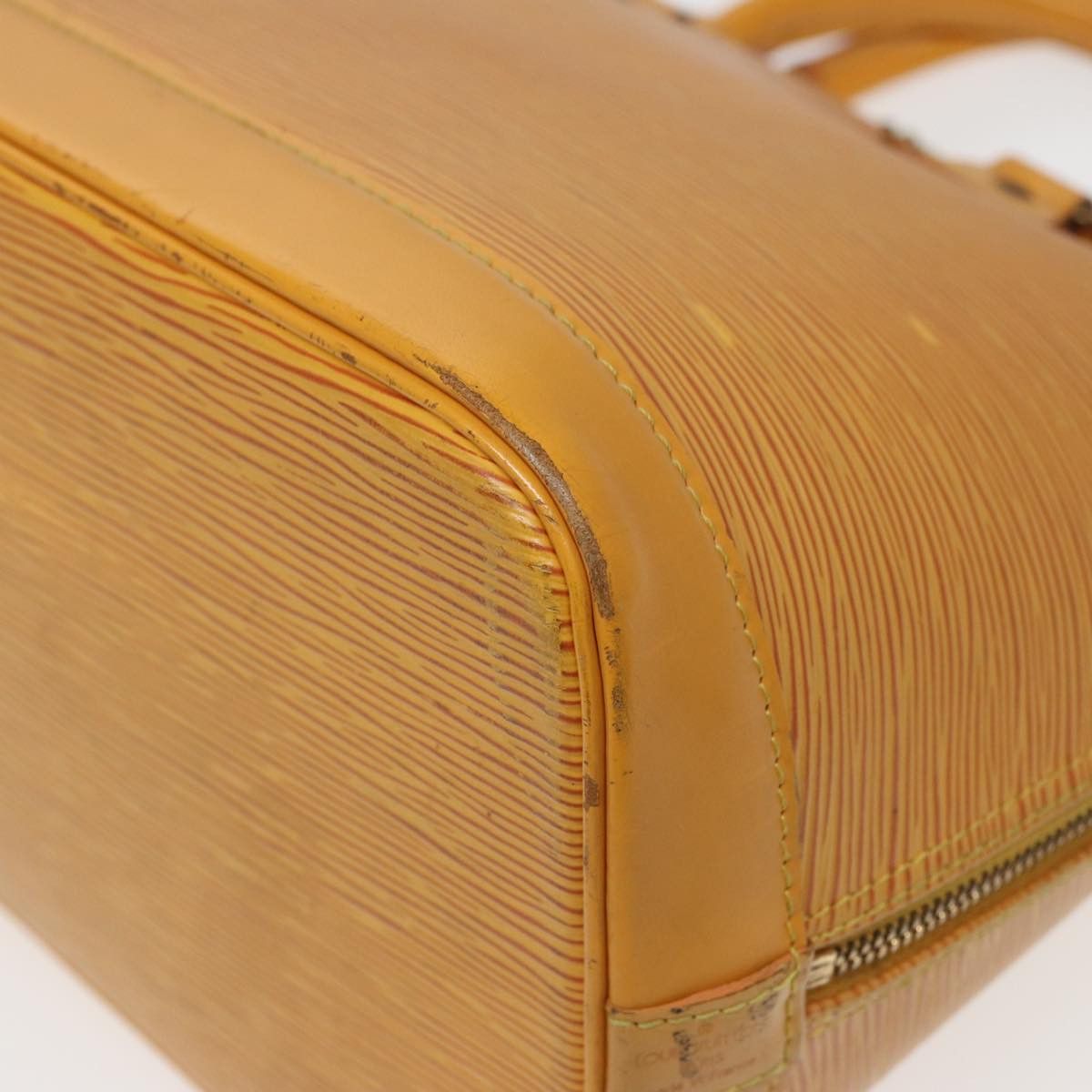 Louis Vuitton Alma Yellow Leather Handbag (Pre-Owned) Size ONE SIZE - 15 Thumbnail