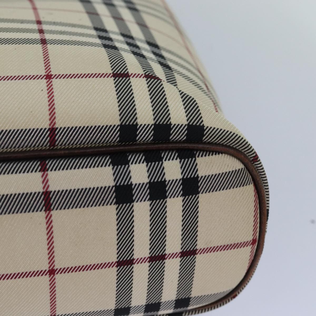 Burberry Nova Check Beige Synthetic Handbag (Pre-Owned) Size ONE SIZE - 10 Thumbnail