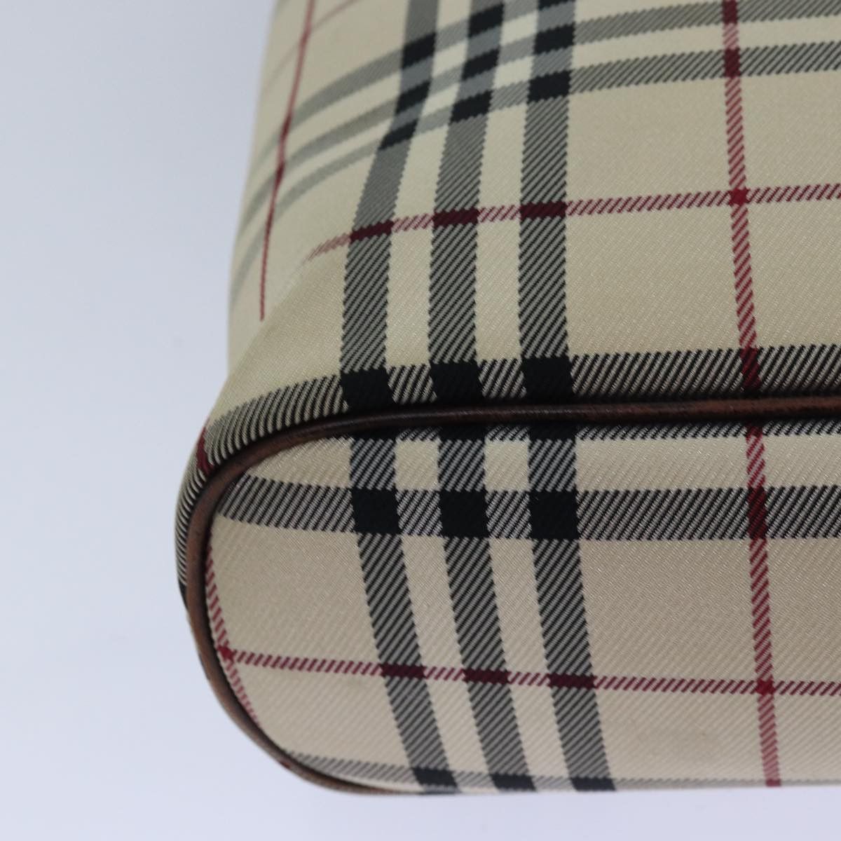 Burberry Nova Check Beige Synthetic Handbag (Pre-Owned) Size ONE SIZE - 7 Thumbnail