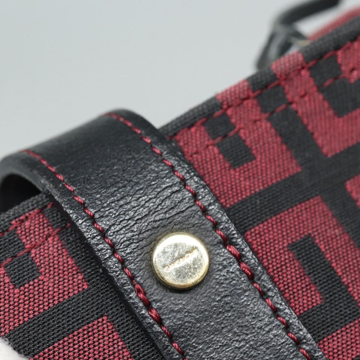 -- Red Canvas Tote Bag (Pre-Owned)