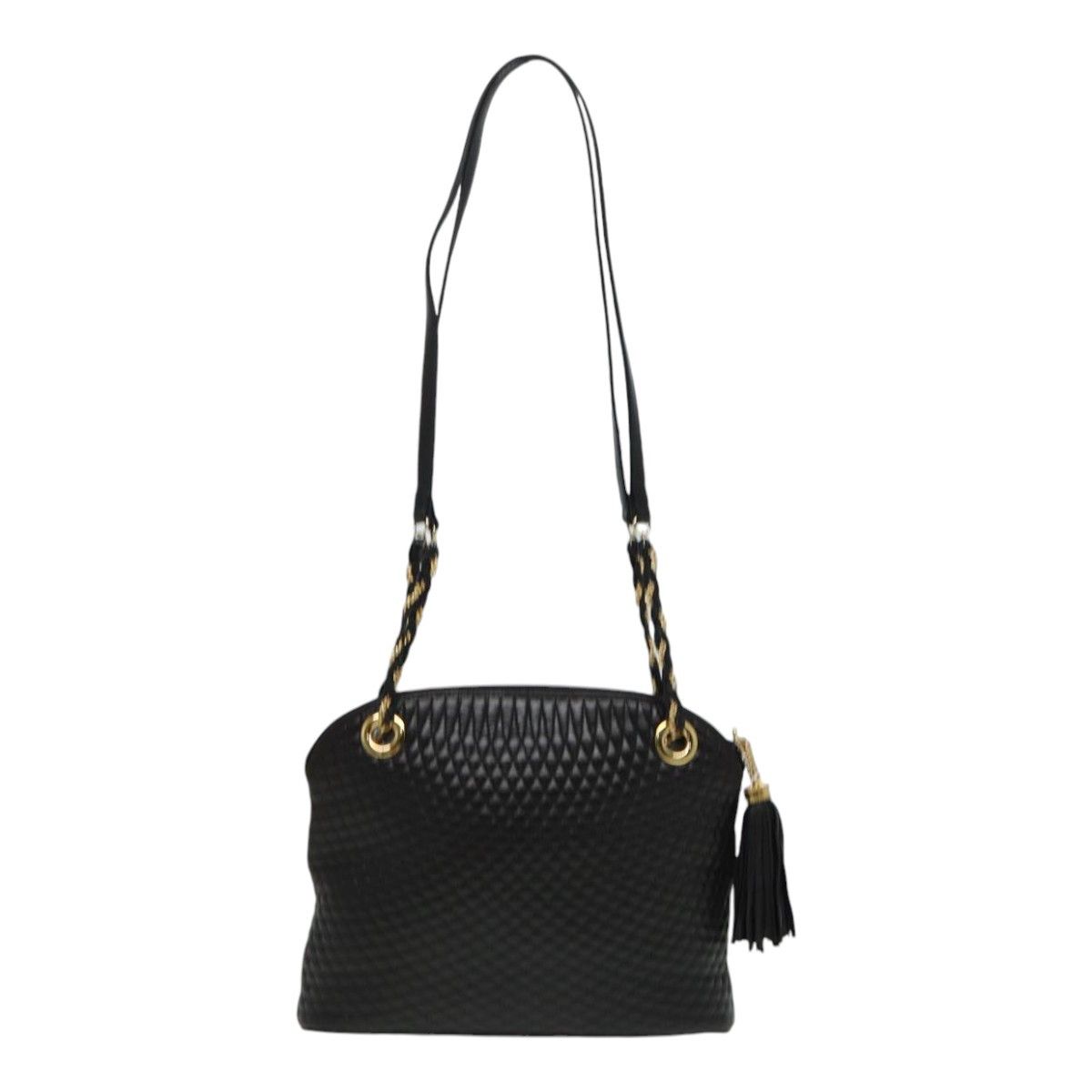 Bally Black Leather Shoulder Bag (Pre-Owned) Size ONE SIZE - 2 Thumbnail