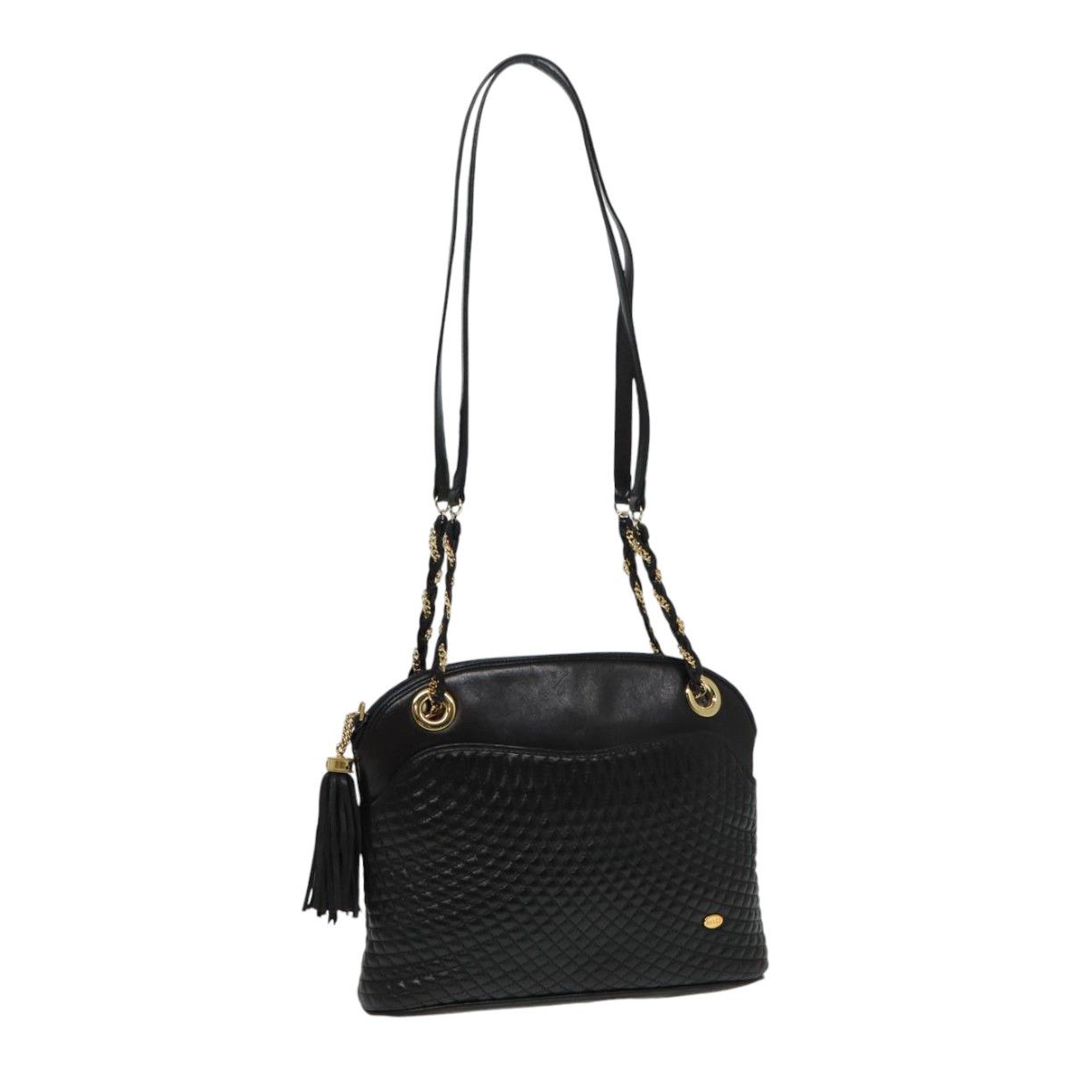 Bally Black Leather Shoulder Bag (Pre-Owned) Size ONE SIZE - 8 Thumbnail