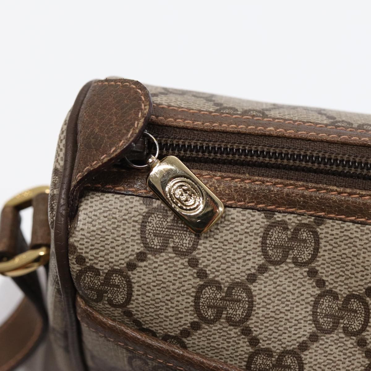 Gucci Ophidia Beige Canvas Shoulder Bag (Pre-Owned) Size ONE SIZE - 6 Thumbnail