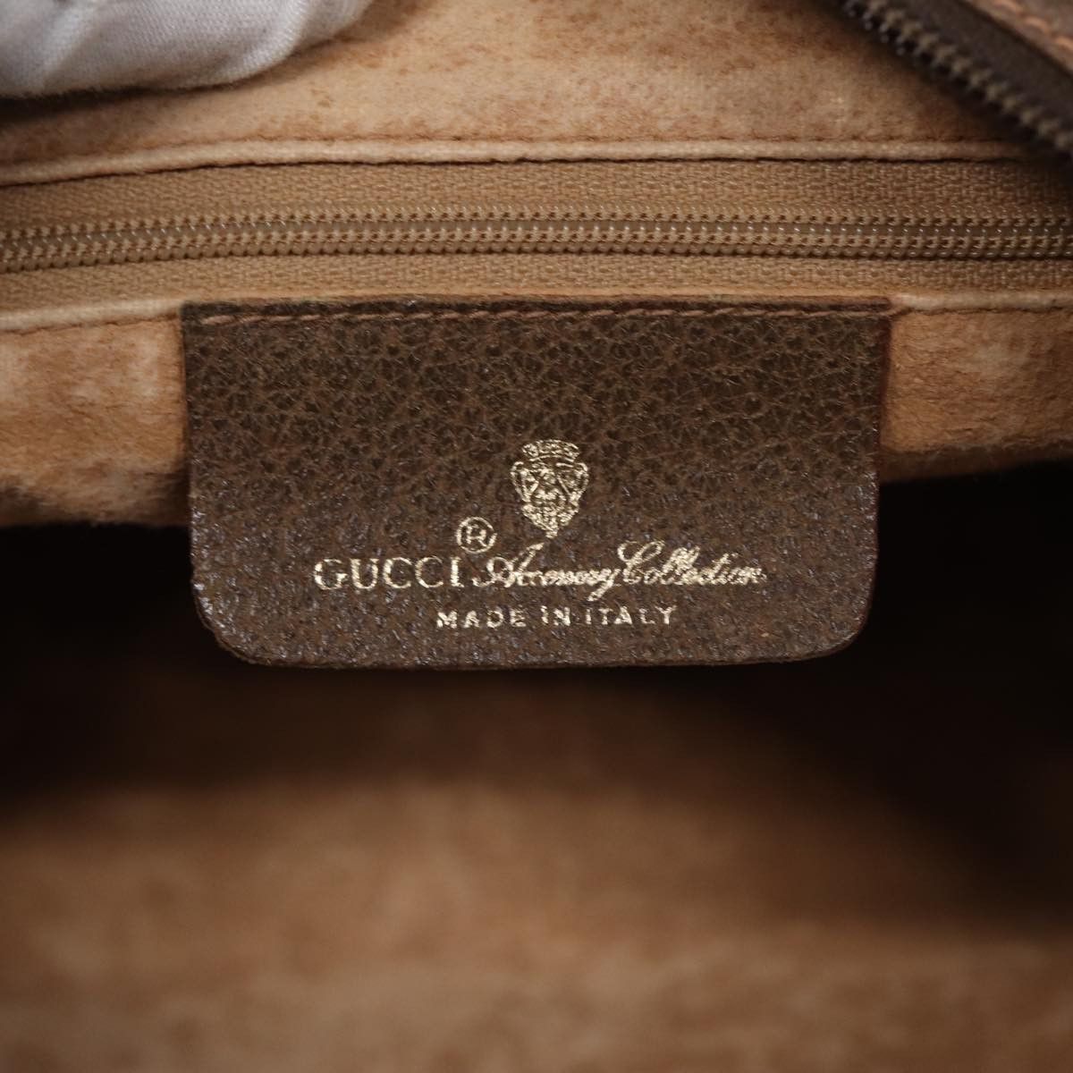 Gucci Ophidia Beige Canvas Shoulder Bag (Pre-Owned) Size ONE SIZE - 9 Thumbnail