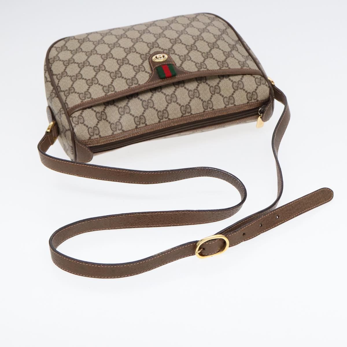 Gucci Ophidia Beige Canvas Shoulder Bag (Pre-Owned) Size ONE SIZE - 4 Thumbnail