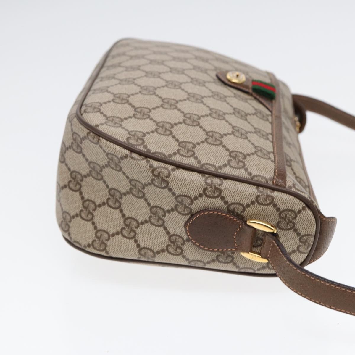 Gucci Ophidia Beige Canvas Shoulder Bag (Pre-Owned) Size ONE SIZE - 3 Thumbnail