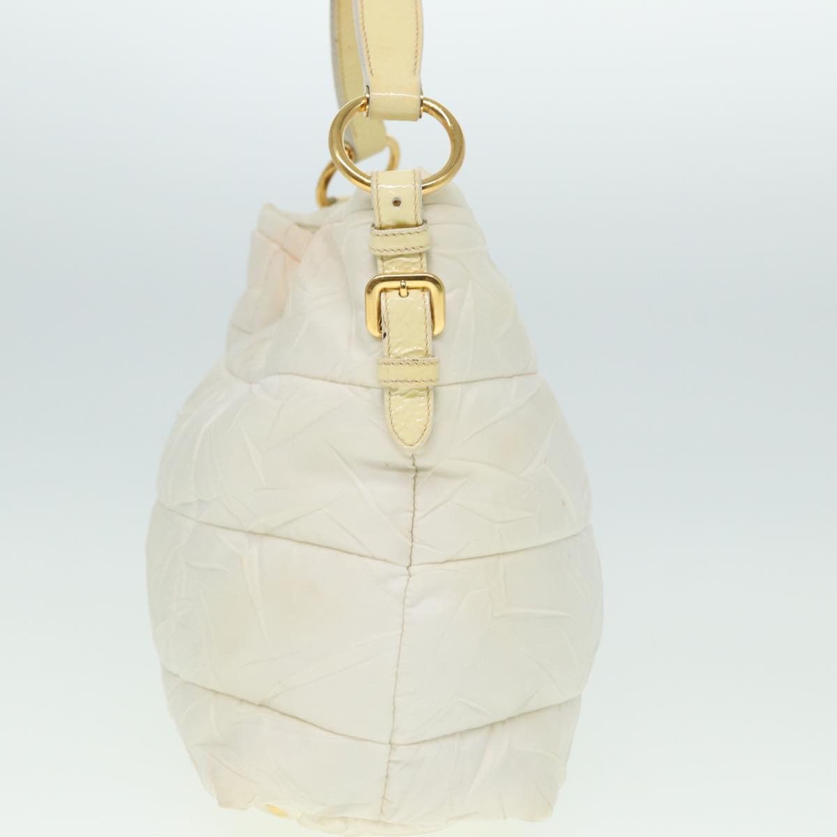 Prada White Synthetic Shoulder Bag (Pre-Owned) Size ONE SIZE - 10 Thumbnail