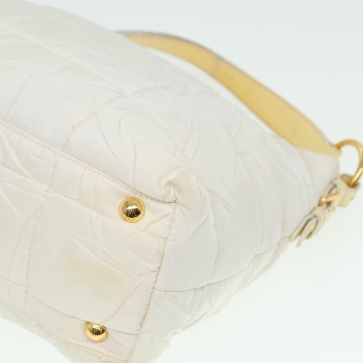 Prada White Synthetic Shoulder Bag (Pre-Owned) Size ONE SIZE - 19 Thumbnail