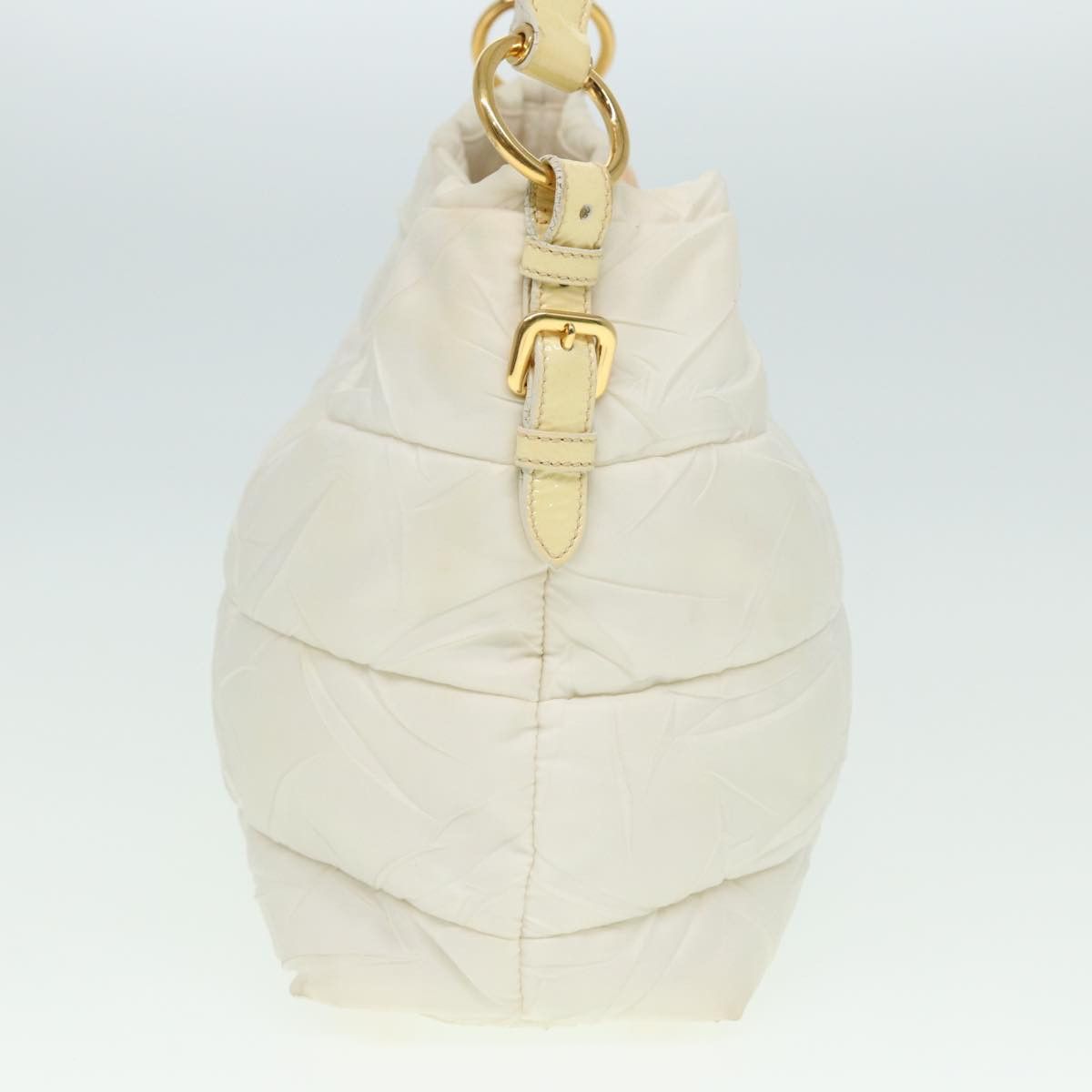 Prada White Synthetic Shoulder Bag (Pre-Owned) Size ONE SIZE - 11 Thumbnail