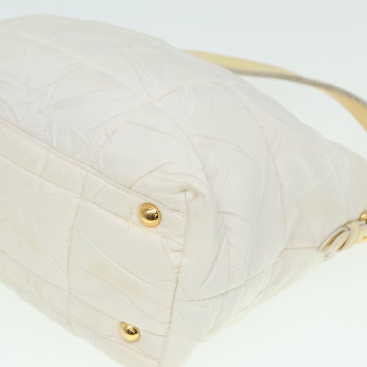 Prada White Synthetic Shoulder Bag (Pre-Owned) Size ONE SIZE - 17 Thumbnail