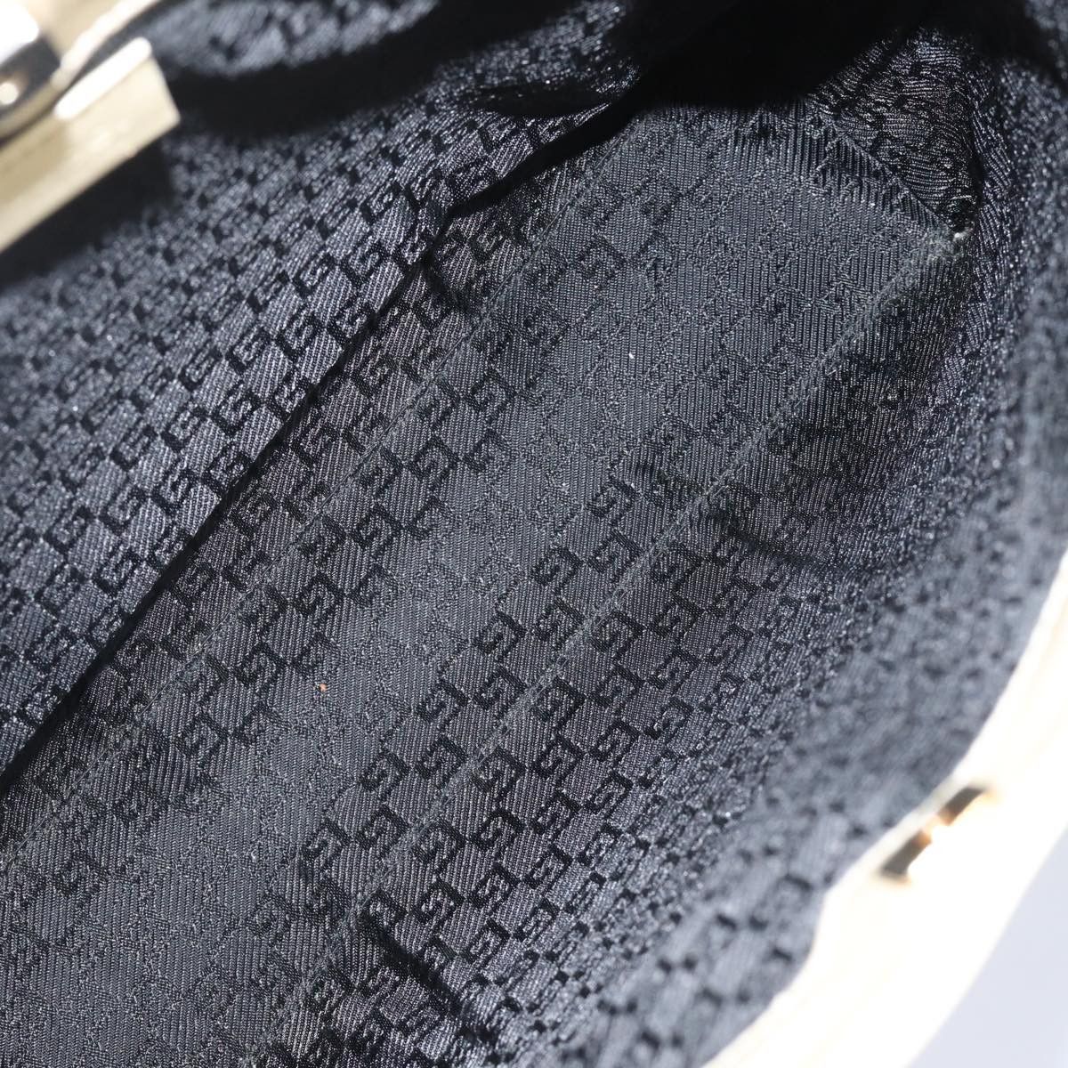 Gucci Black Canvas Shoulder Bag (Pre-Owned) Size ONE SIZE - 11 Thumbnail