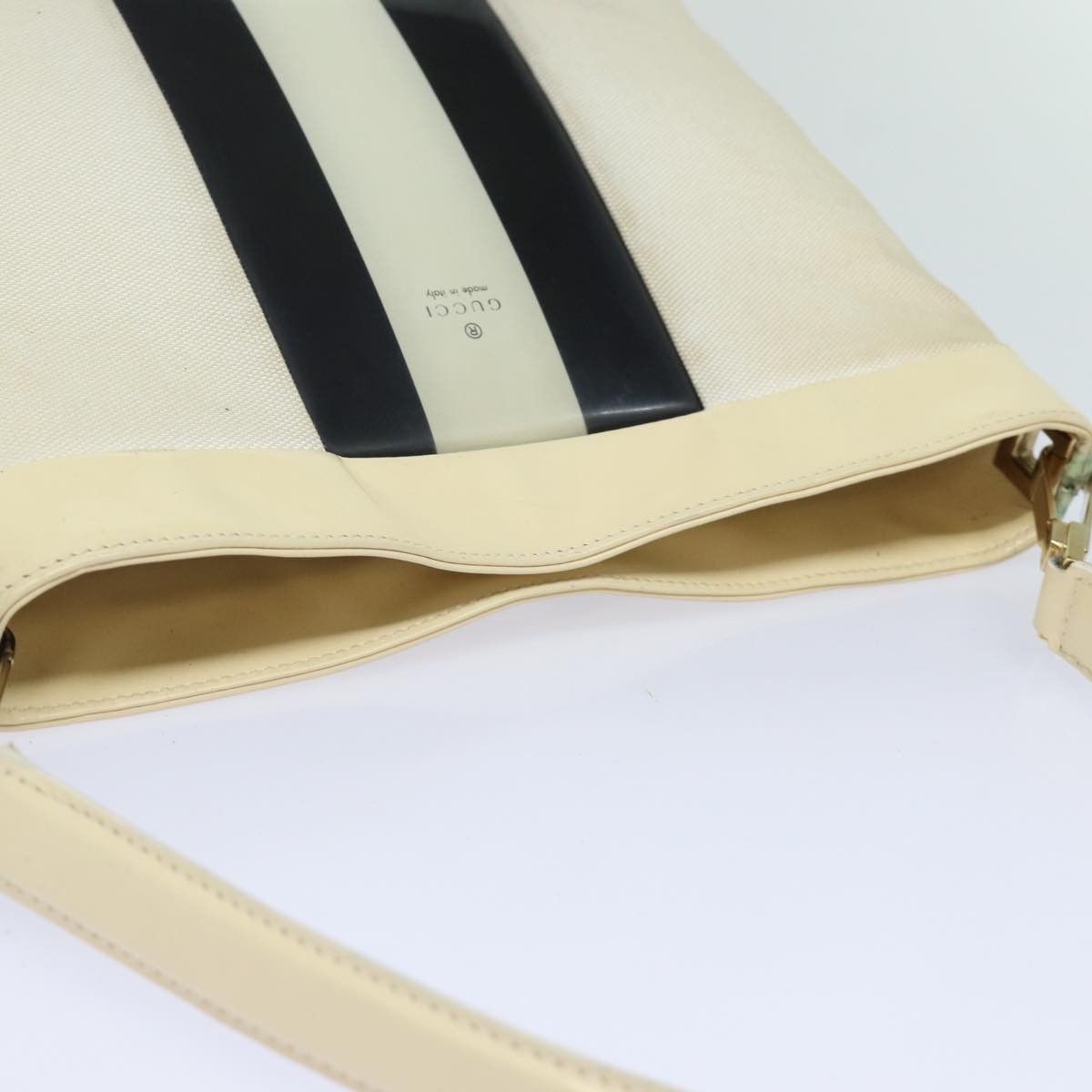 Gucci Black Canvas Shoulder Bag (Pre-Owned) Size ONE SIZE - 15 Thumbnail