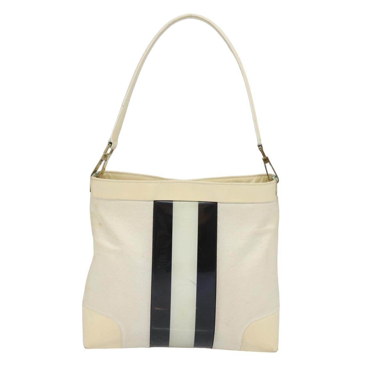 Gucci Black Canvas Shoulder Bag (Pre-Owned) Size ONE SIZE - 2 Thumbnail