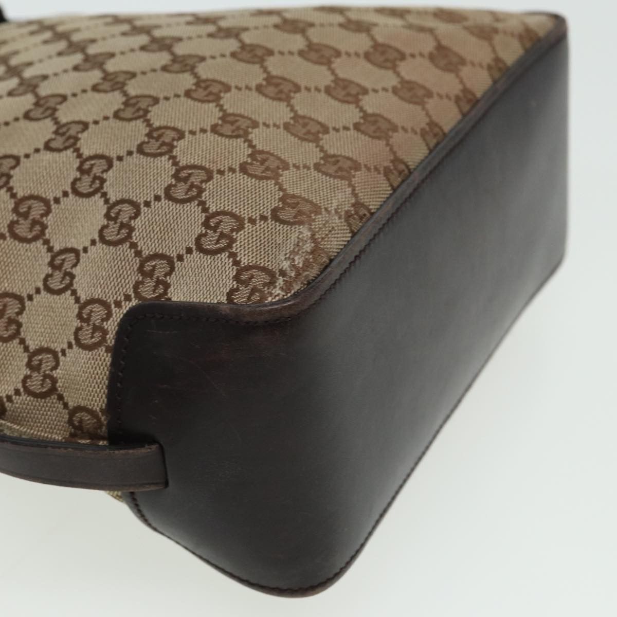 Gucci Gg Canvas Beige Canvas Tote Bag (Pre-Owned) Size ONE SIZE - 12 Thumbnail