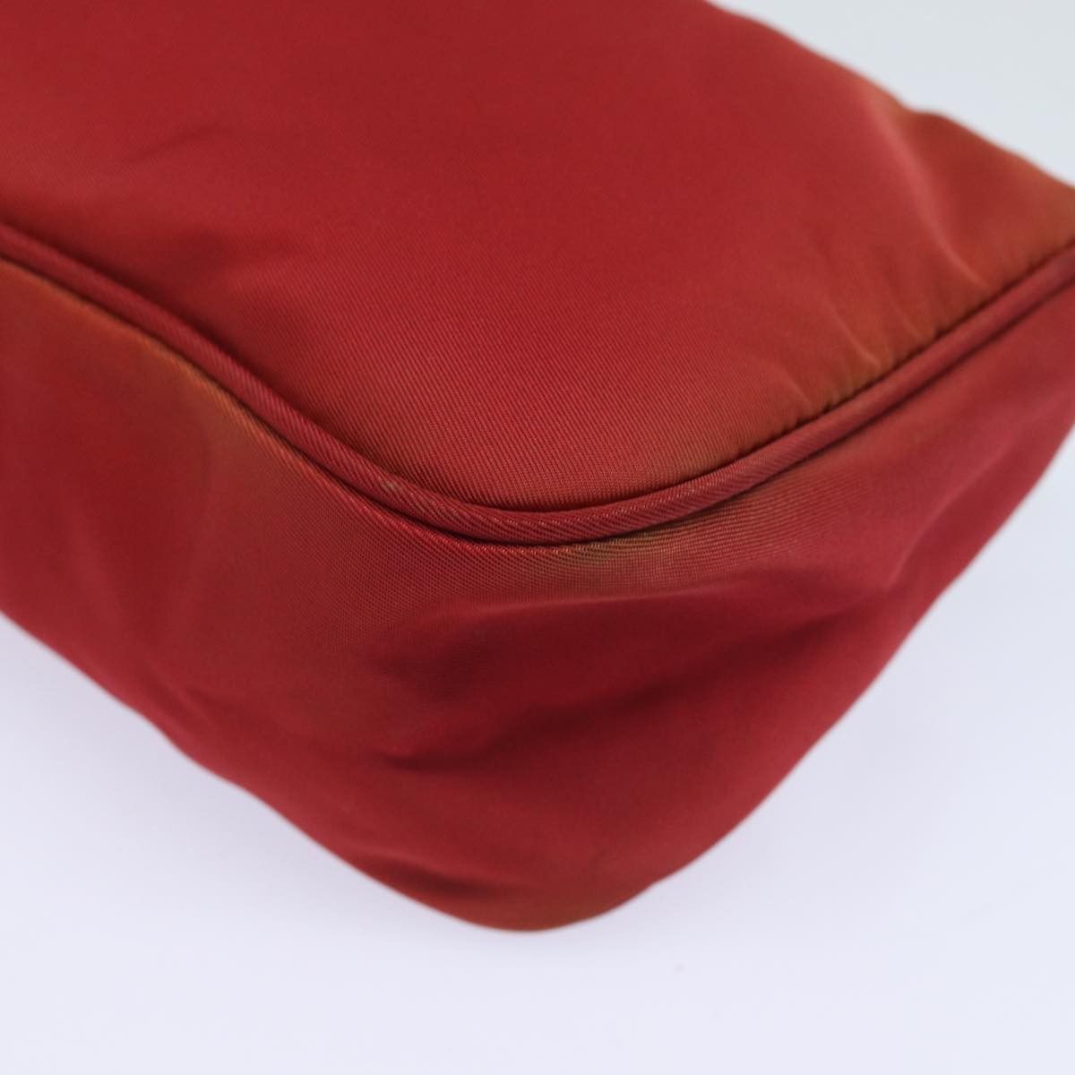 Prada Tessuto Red Synthetic Clutch Bag (Pre-Owned) Size ONE SIZE - 17 Thumbnail