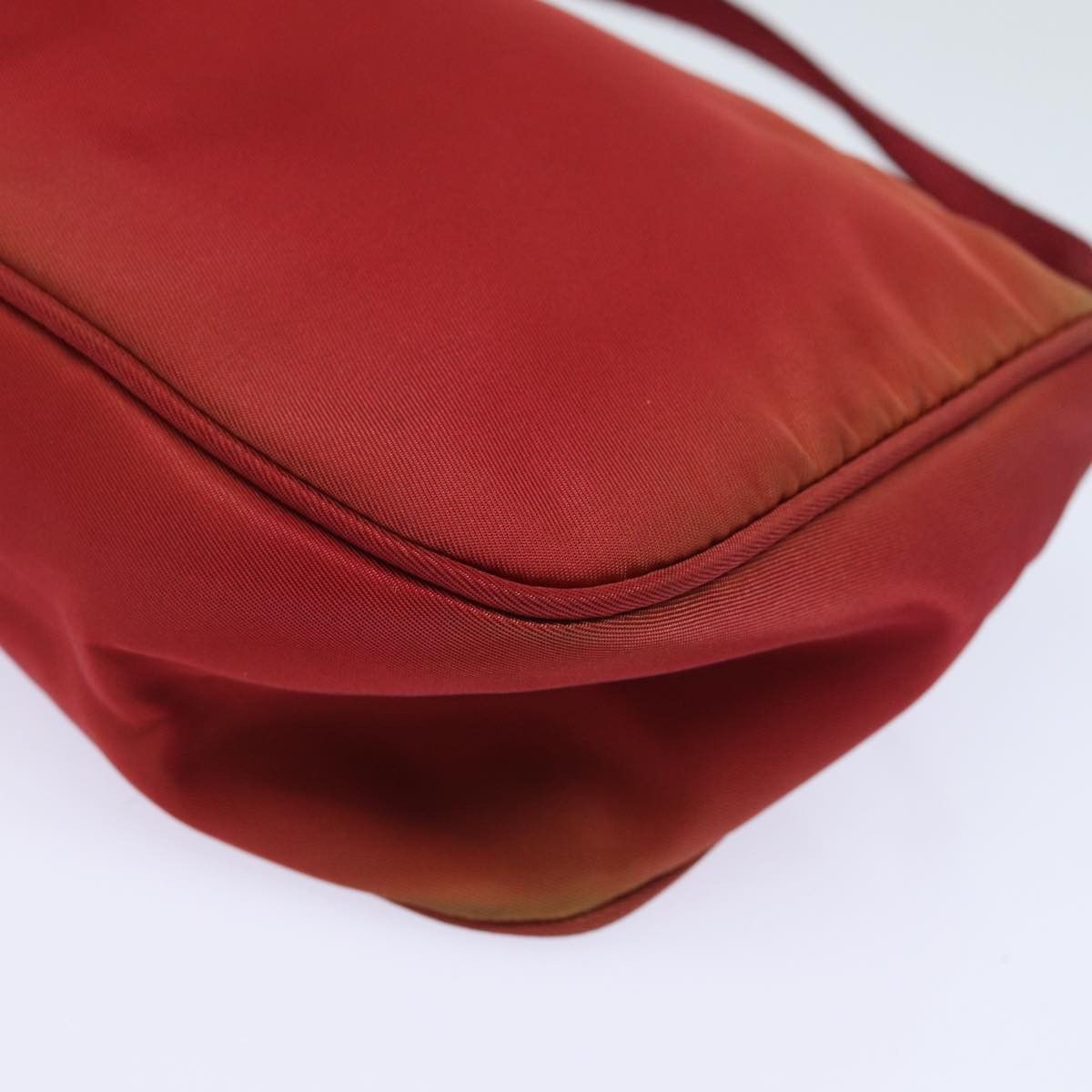Prada Tessuto Red Synthetic Clutch Bag (Pre-Owned) Size ONE SIZE - 15 Thumbnail