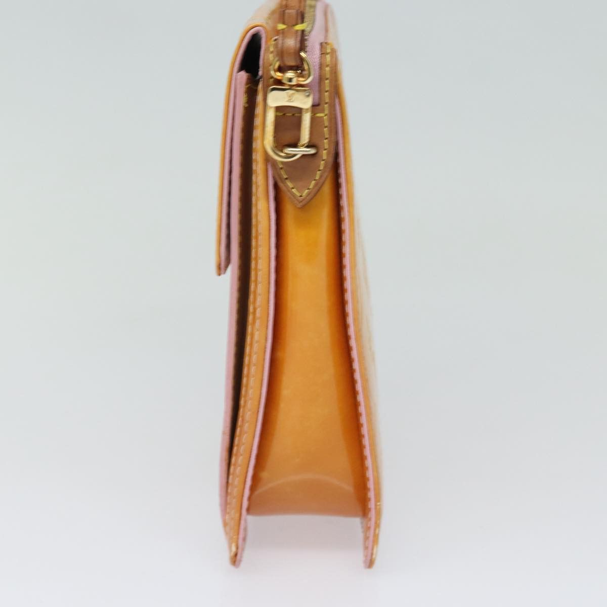 Louis Vuitton Mott Yellow Patent Leather Shoulder Bag (Pre-Owned) Size ONE SIZE - 4 Thumbnail