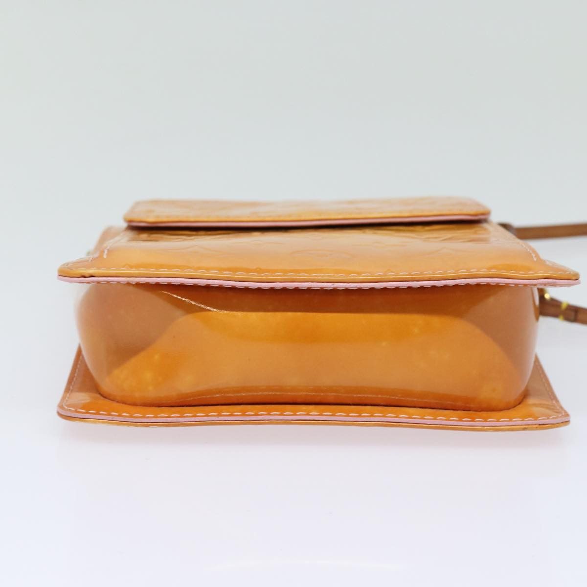 Louis Vuitton Mott Yellow Patent Leather Shoulder Bag (Pre-Owned) Size ONE SIZE - 5 Thumbnail