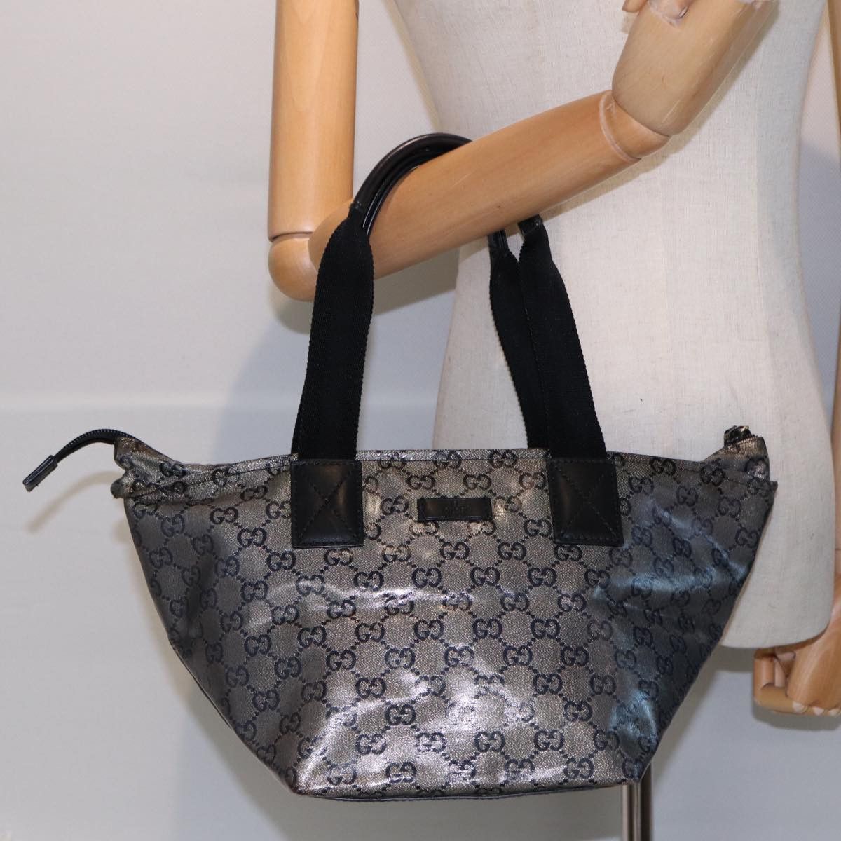 Gucci Gg Canvas Beige Canvas Handbag (Pre-Owned) Size ONE SIZE - 7 Thumbnail