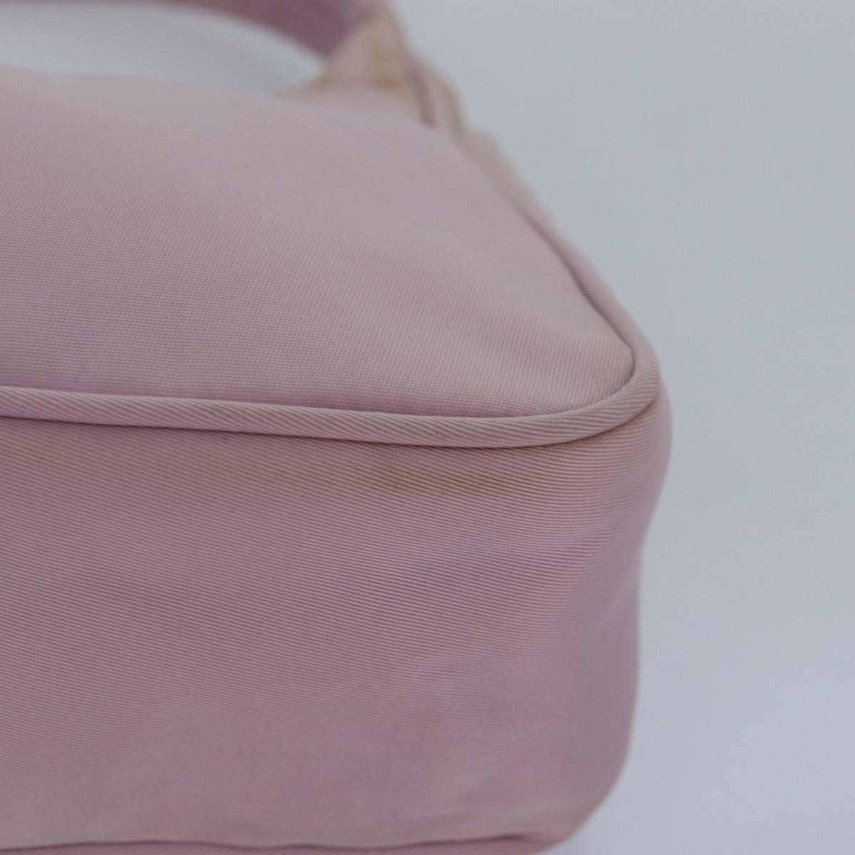 Prada Tessuto Pink Synthetic Handbag (Pre-Owned) Size ONE SIZE - 20 Thumbnail