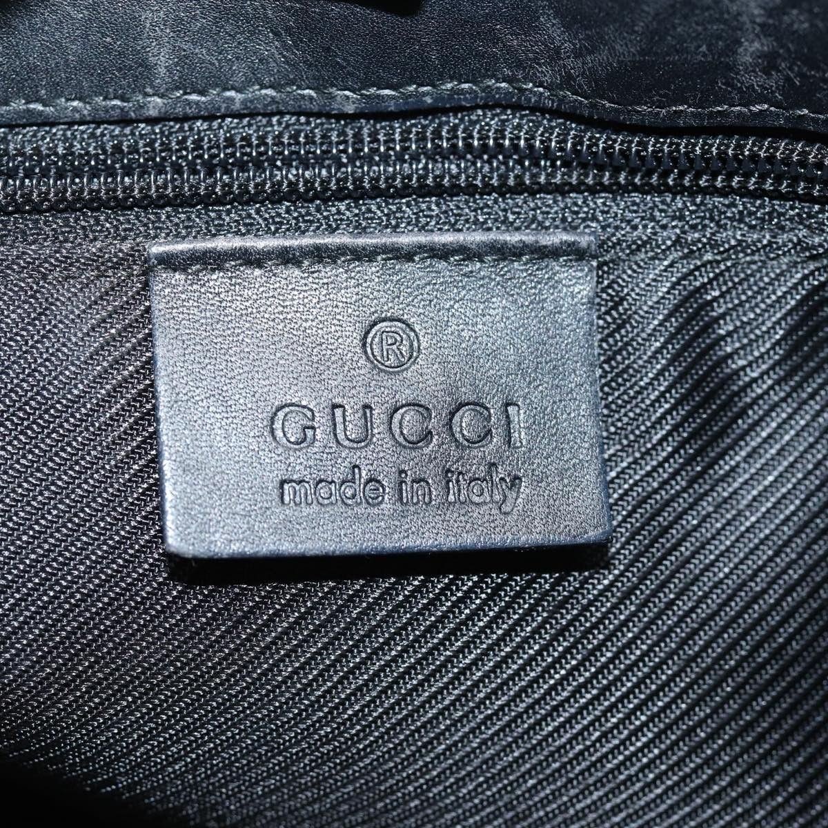 Gucci Gg Canvas Black Canvas Shoulder Bag (Pre-Owned) Size ONE SIZE - 8 Thumbnail