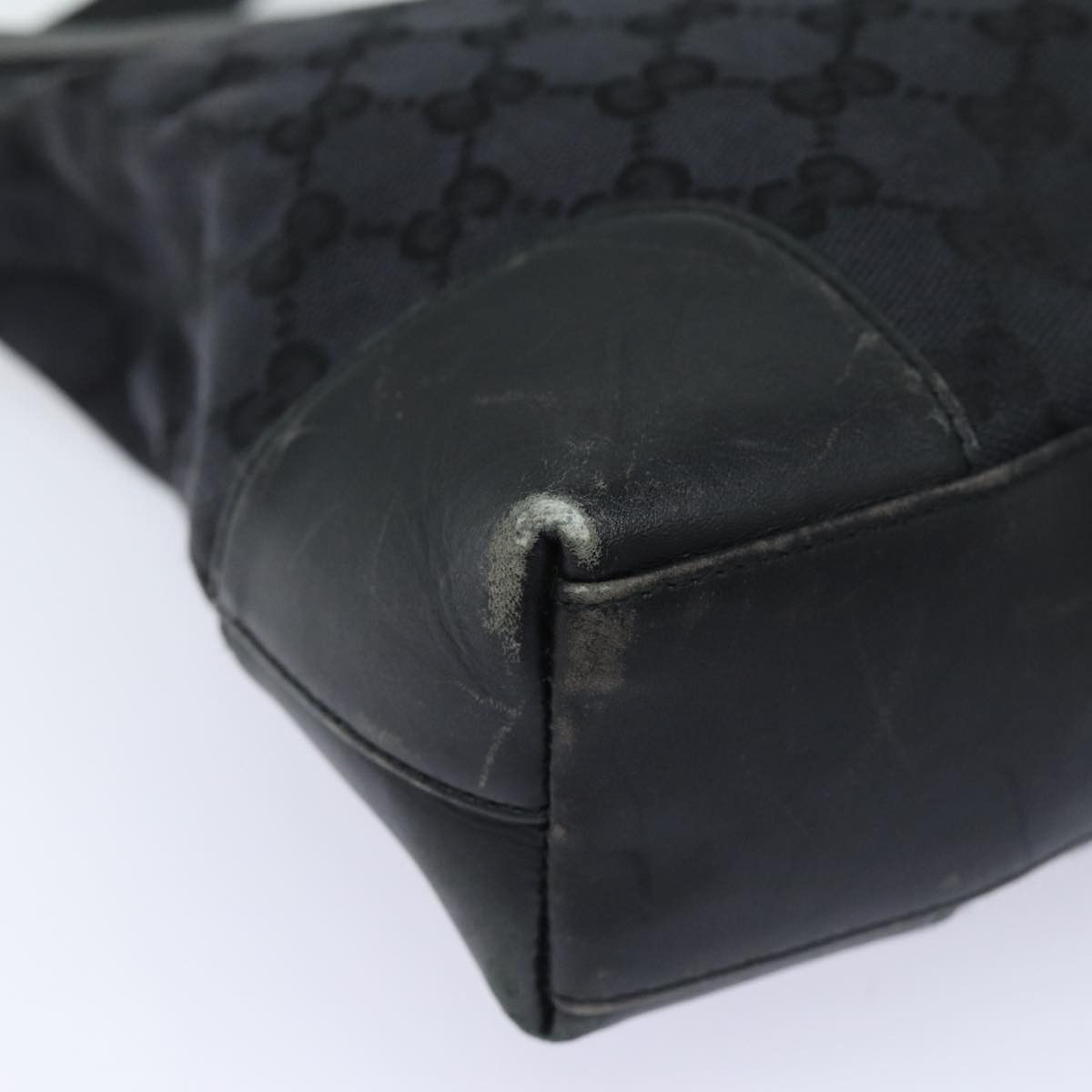 Gucci Gg Canvas Black Canvas Shoulder Bag (Pre-Owned) Size ONE SIZE - 13 Thumbnail