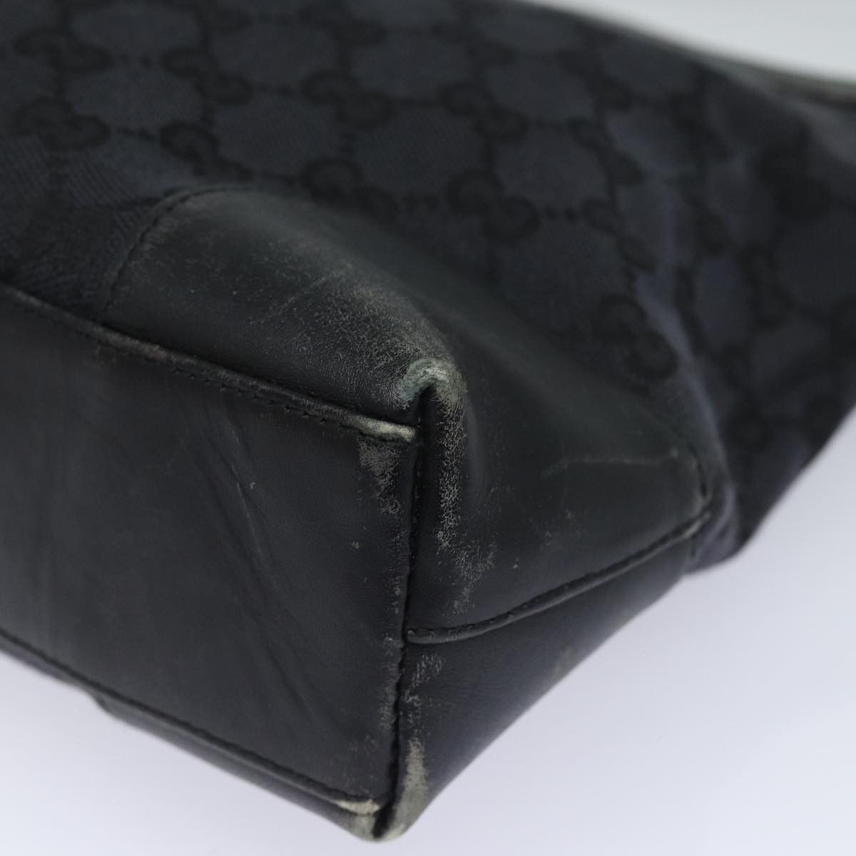 Gucci Gg Canvas Black Canvas Shoulder Bag (Pre-Owned) Size ONE SIZE - 14 Thumbnail
