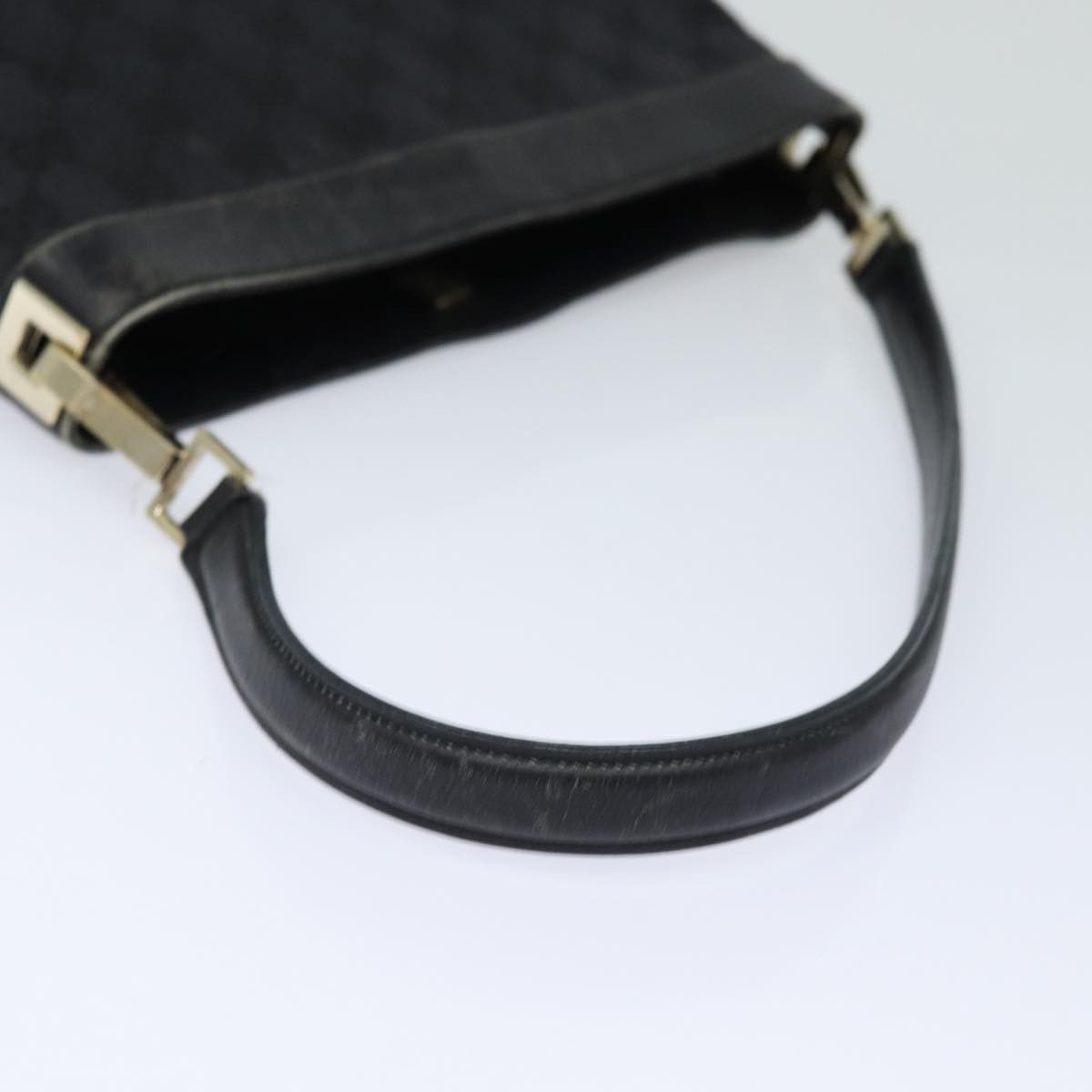 Gucci Gg Canvas Black Canvas Shoulder Bag (Pre-Owned) Size ONE SIZE - 4 Thumbnail