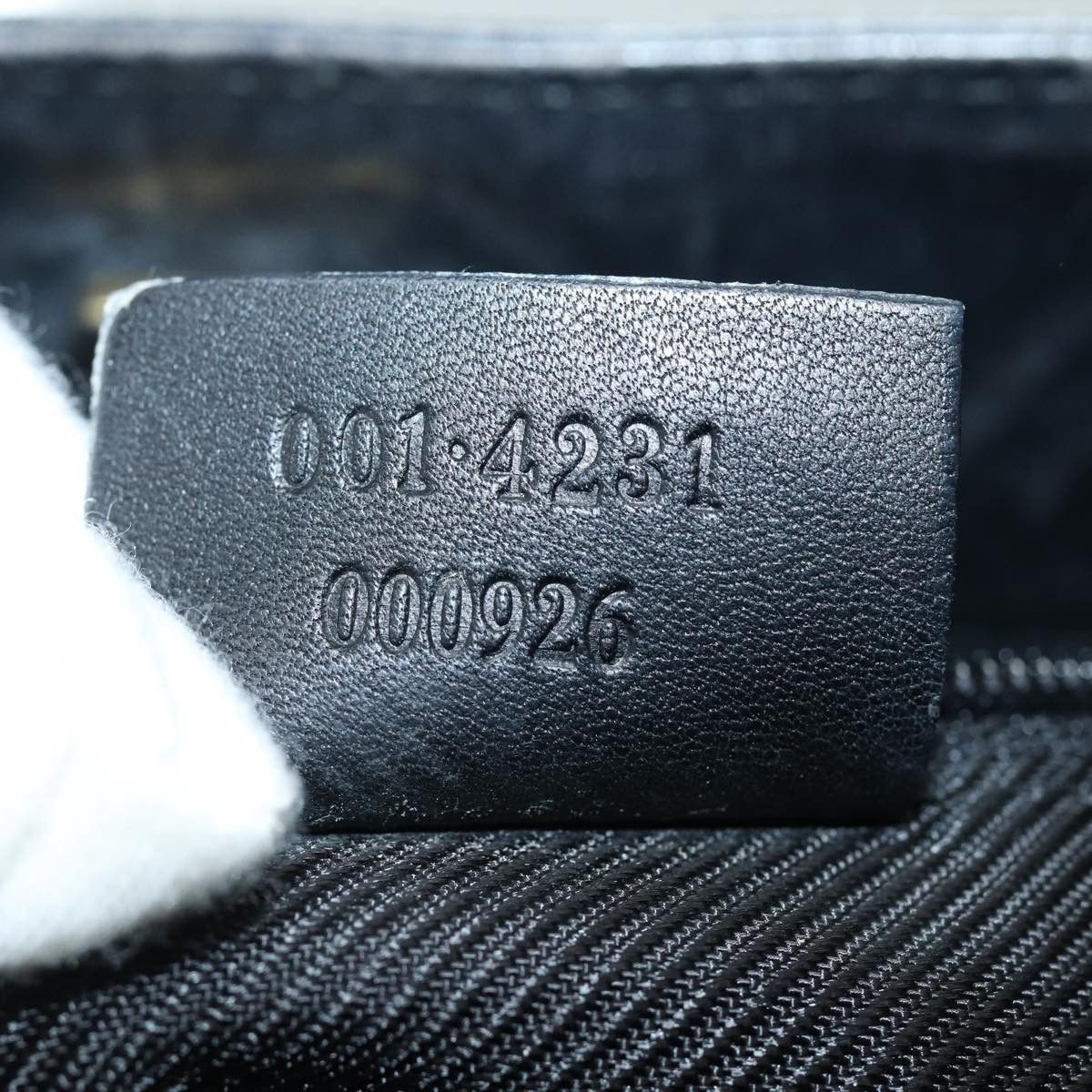 Gucci Gg Canvas Black Canvas Shoulder Bag (Pre-Owned) Size ONE SIZE - 6 Thumbnail