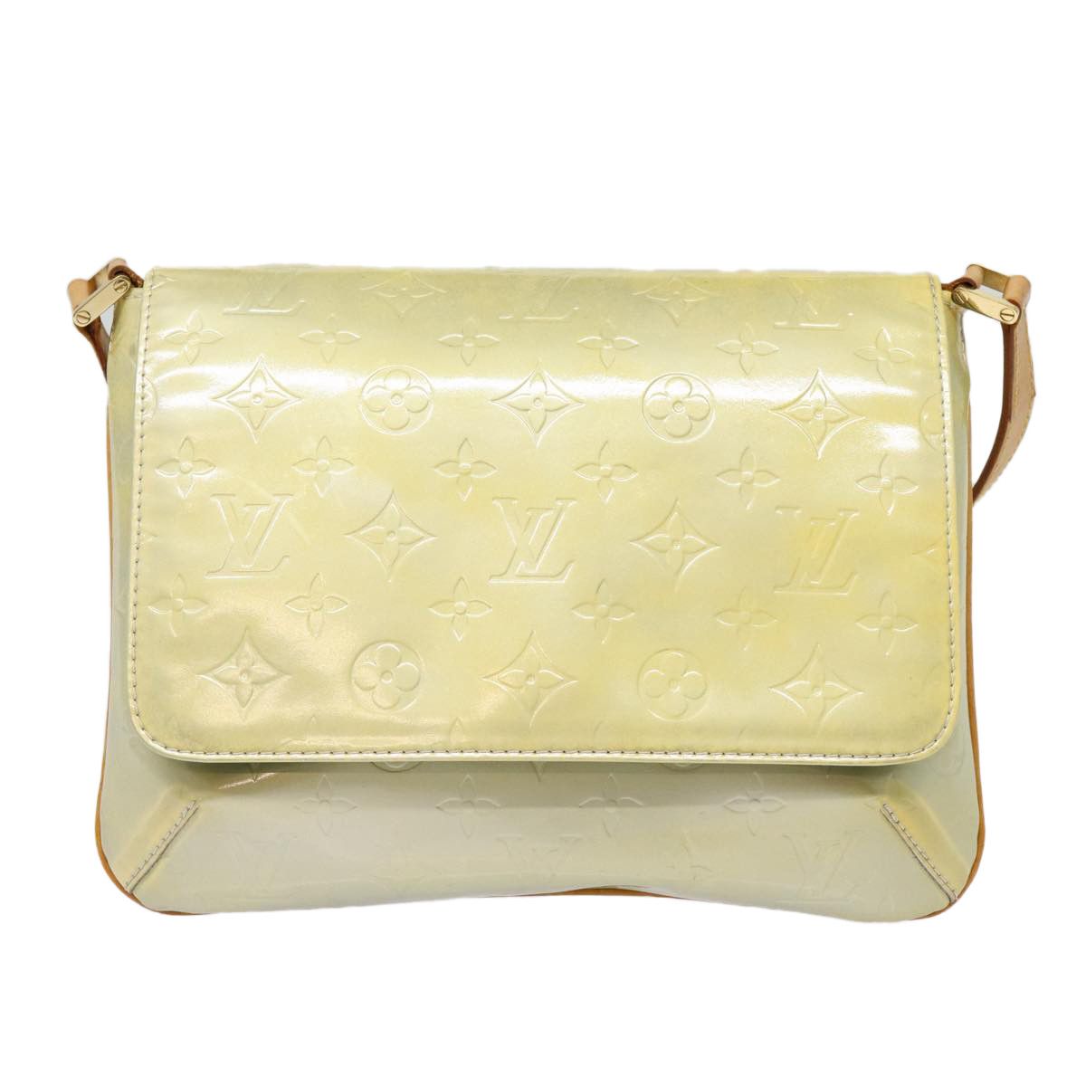Louis Vuitton Thompson Street Grey Patent Leather Shoulder Bag Size ONE SIZE - 19 Thumbnail