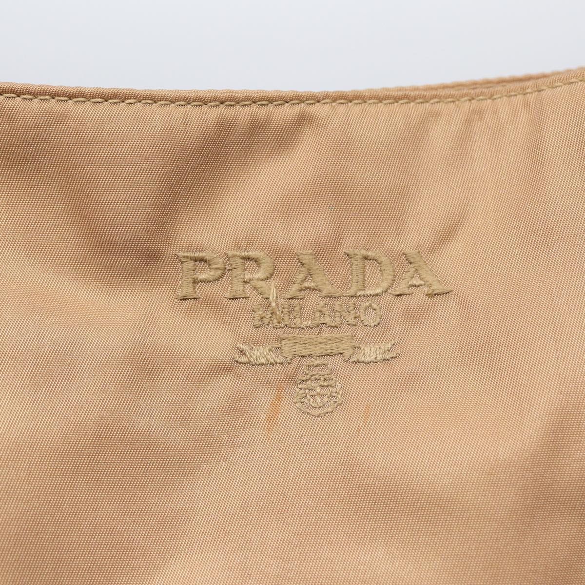 Prada Tessuto Brown Synthetic Shoulder Bag (Pre-Owned) Size ONE SIZE - 18 Thumbnail