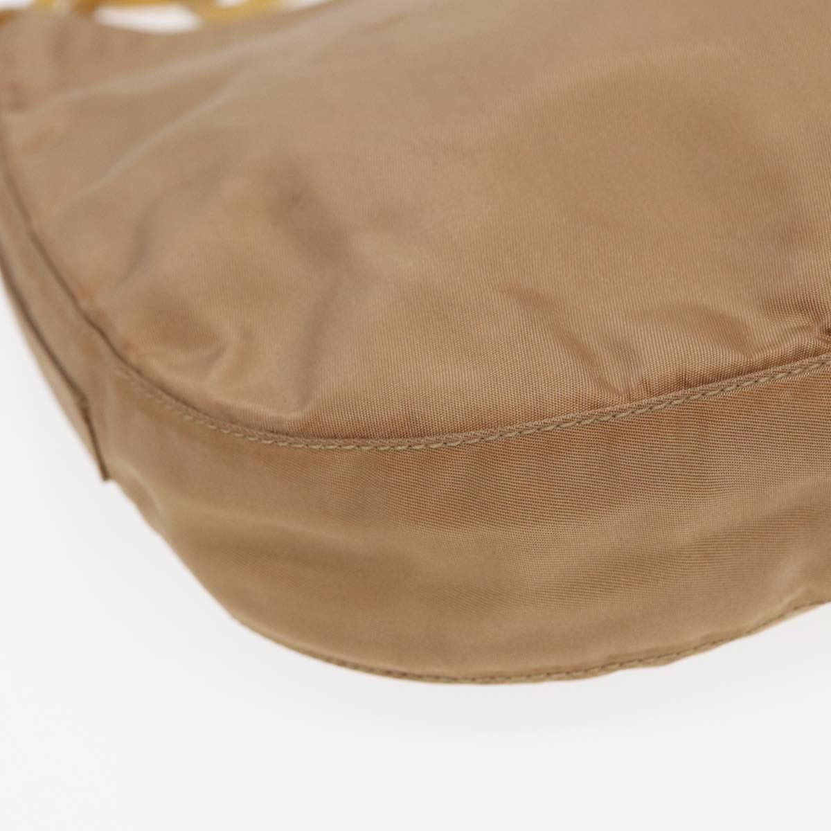 Prada Tessuto Brown Synthetic Shoulder Bag (Pre-Owned) Size ONE SIZE - 16 Thumbnail