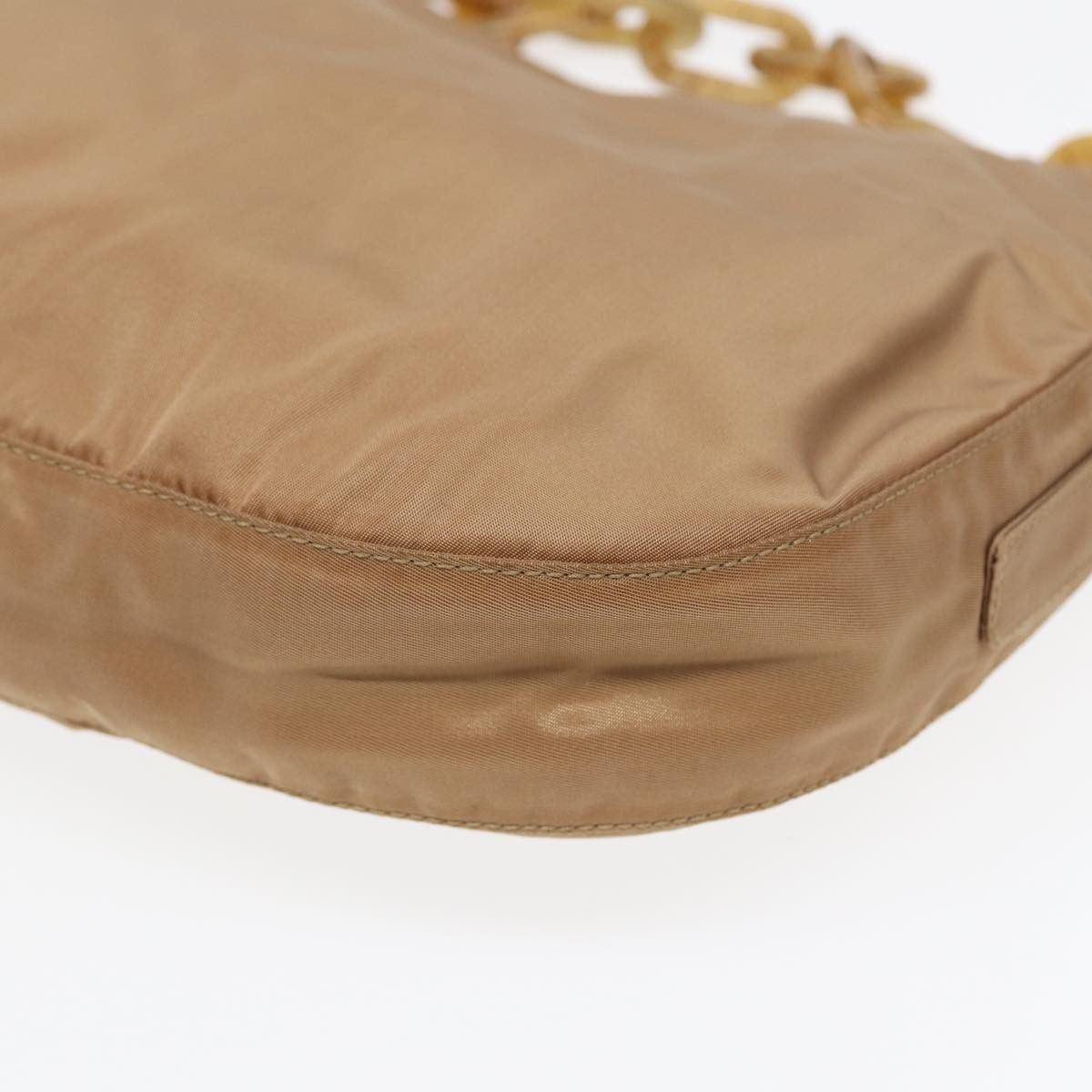 Prada Tessuto Brown Synthetic Shoulder Bag (Pre-Owned) Size ONE SIZE - 17 Thumbnail