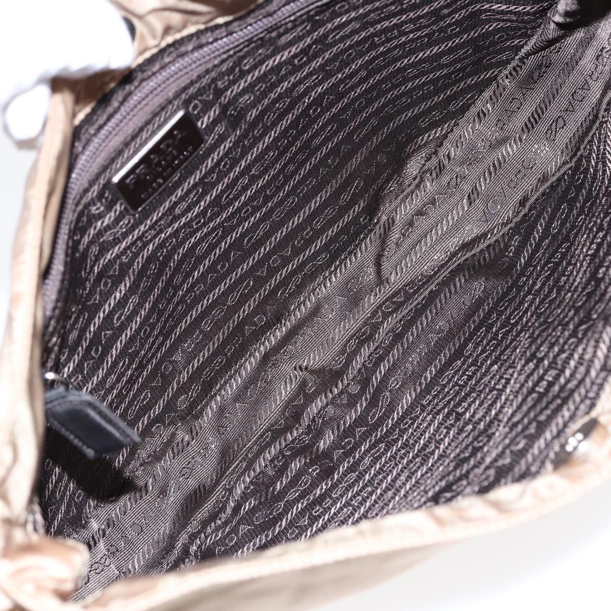 Prada Tessuto Brown Synthetic Shoulder Bag (Pre-Owned) Size ONE SIZE - 5 Thumbnail