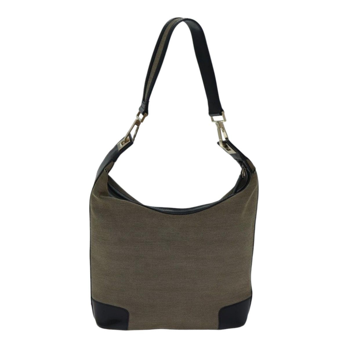Gucci Jackie Beige Canvas Shoulder Bag (Pre-Owned) Size ONE SIZE - 2 Thumbnail