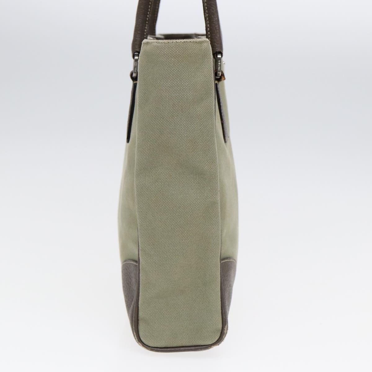 Prada Beige Canvas Handbag (Pre-Owned) Size ONE SIZE - 9 Thumbnail